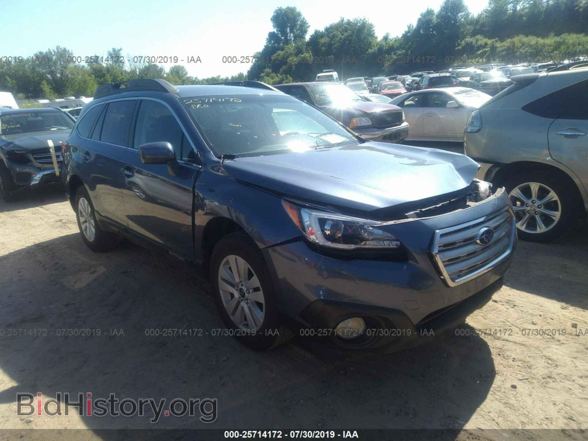 Фотография 4S4BSACC7H3379227 - SUBARU OUTBACK 2017