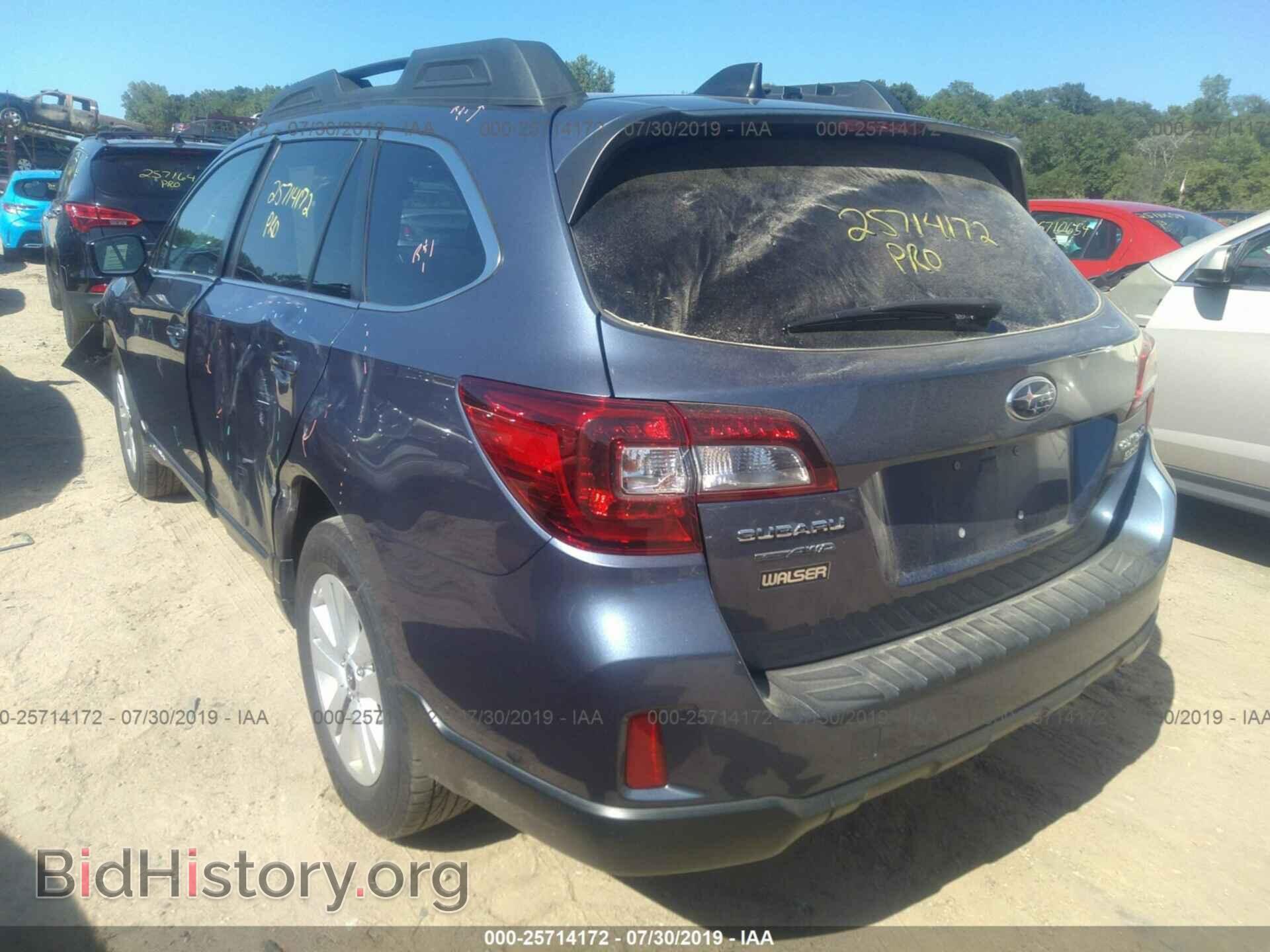2017 SUBARU OUTBACK - VIN: 4S4BSACC7H3379227 - Фото 3