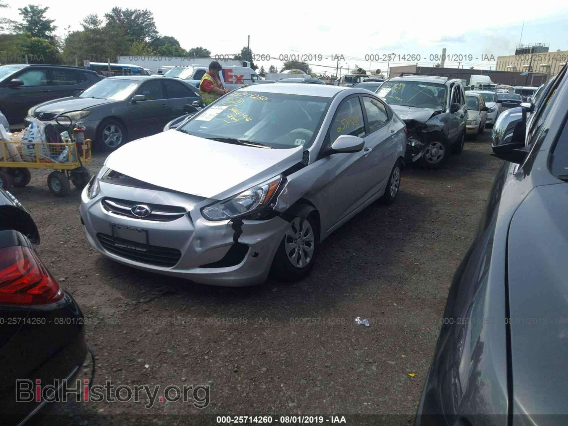 2017 HYUNDAI ACCENT - VIN: KMHCT4AE2HU335363 - Фото 2
