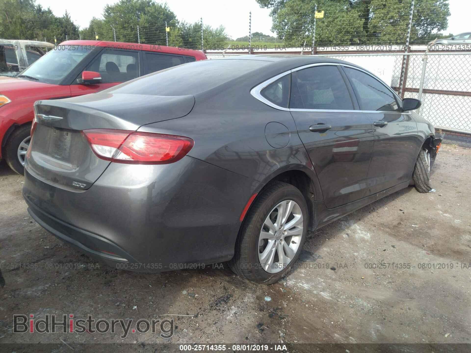 2016 CHRYSLER 200 - VIN: 1C3CCCFB5GN195206 - Photo 4