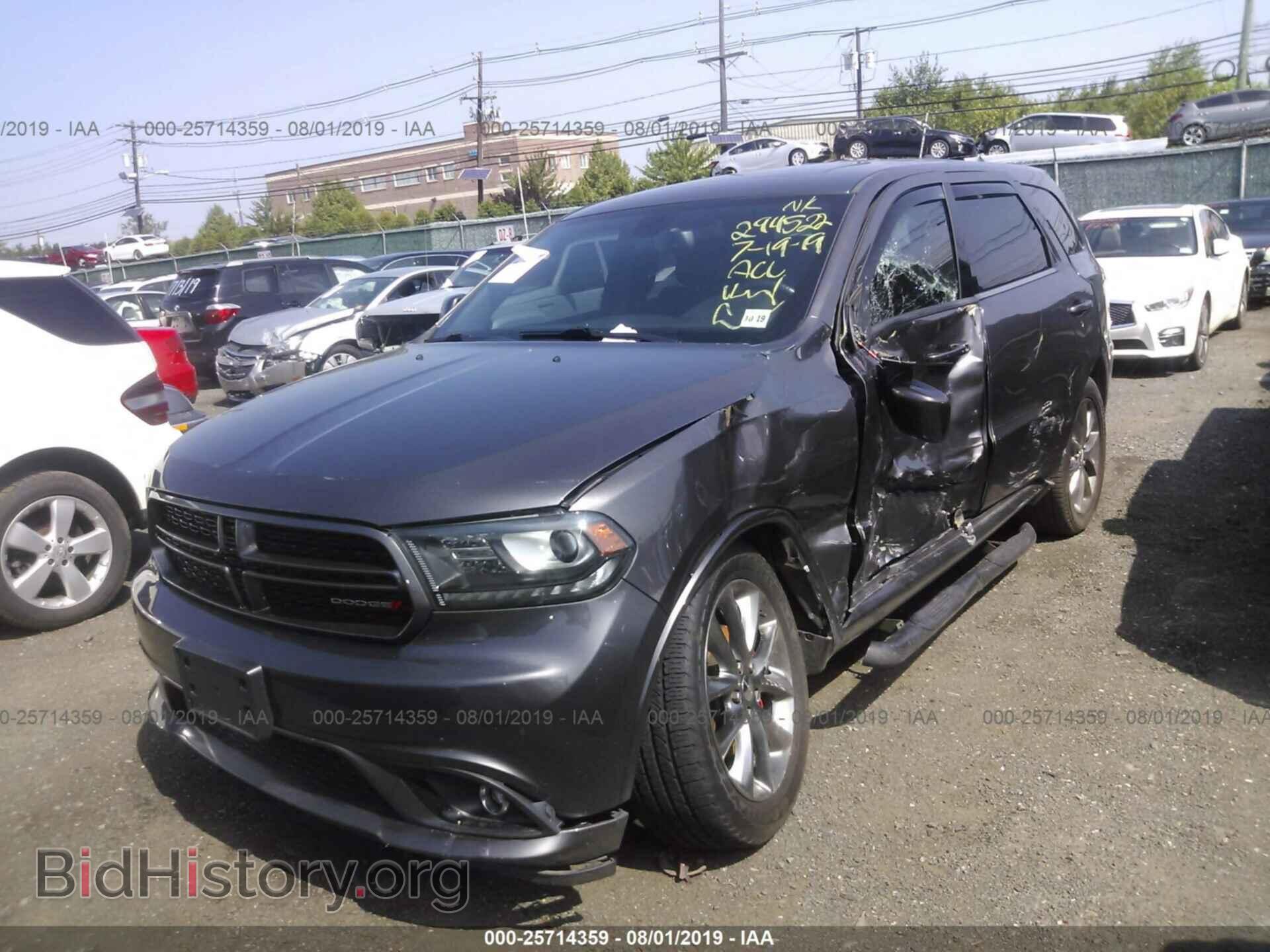 2014 DODGE DURANGO - VIN: 1C4RDJDG6EC586458 - Photo 2