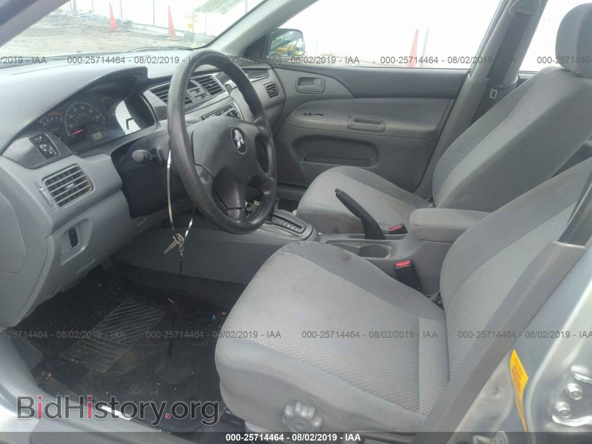 2006 MITSUBISHI LANCER - VIN: JA3AJ26EX6U071125 - Фото 5