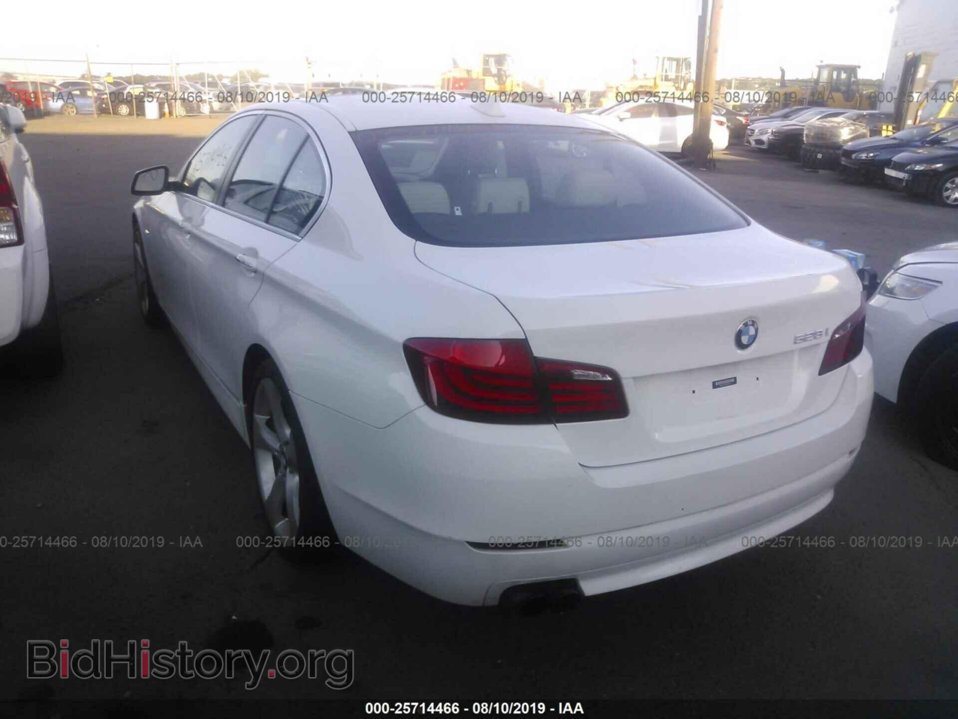 2013 BMW 528 - VIN: WBAXG5C55DD228554 - Фото 3