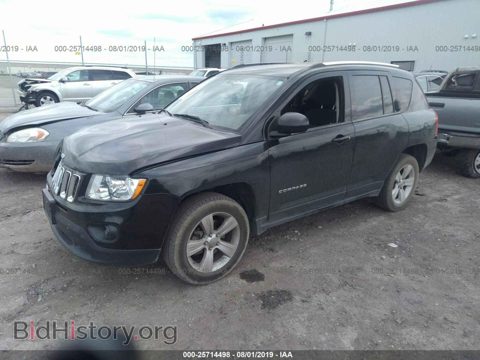 2012 JEEP COMPASS - VIN: 1C4NJDBB4CD583064 - Фото 2