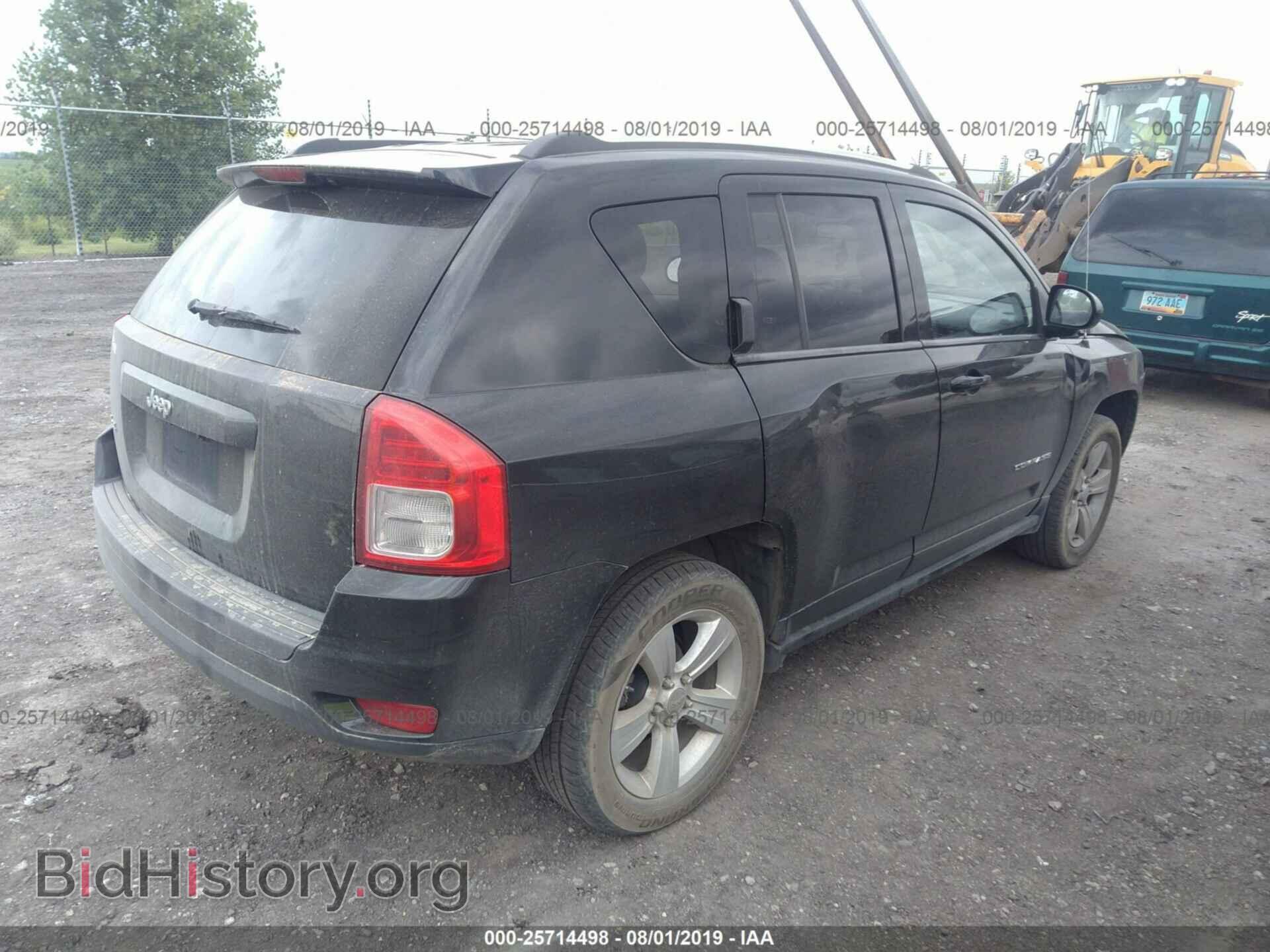 2012 JEEP COMPASS - VIN: 1C4NJDBB4CD583064 - Фото 4