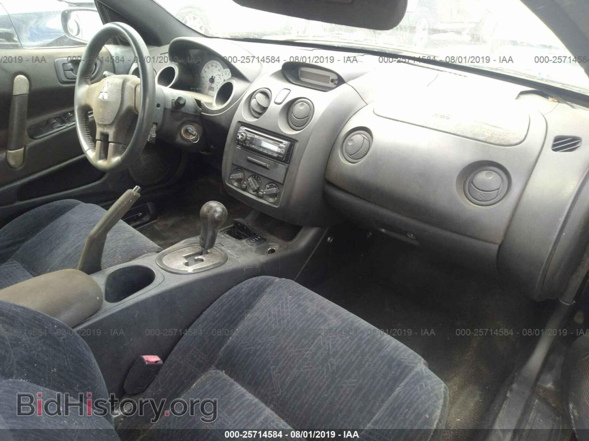 2001 MITSUBISHI ECLIPSE - VIN: 4A3AE85H01E135449 - Фото 5