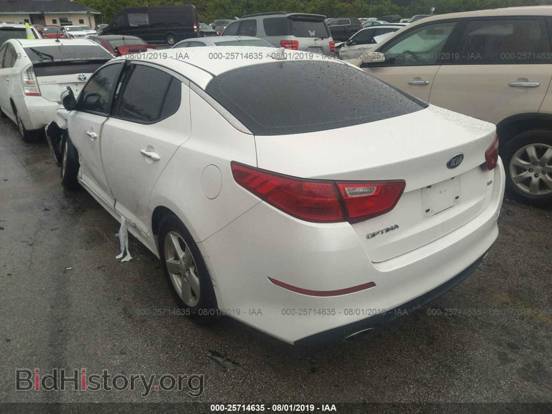 2015 KIA OPTIMA - VIN: KNAGM4A78F5624529 - Фото 3