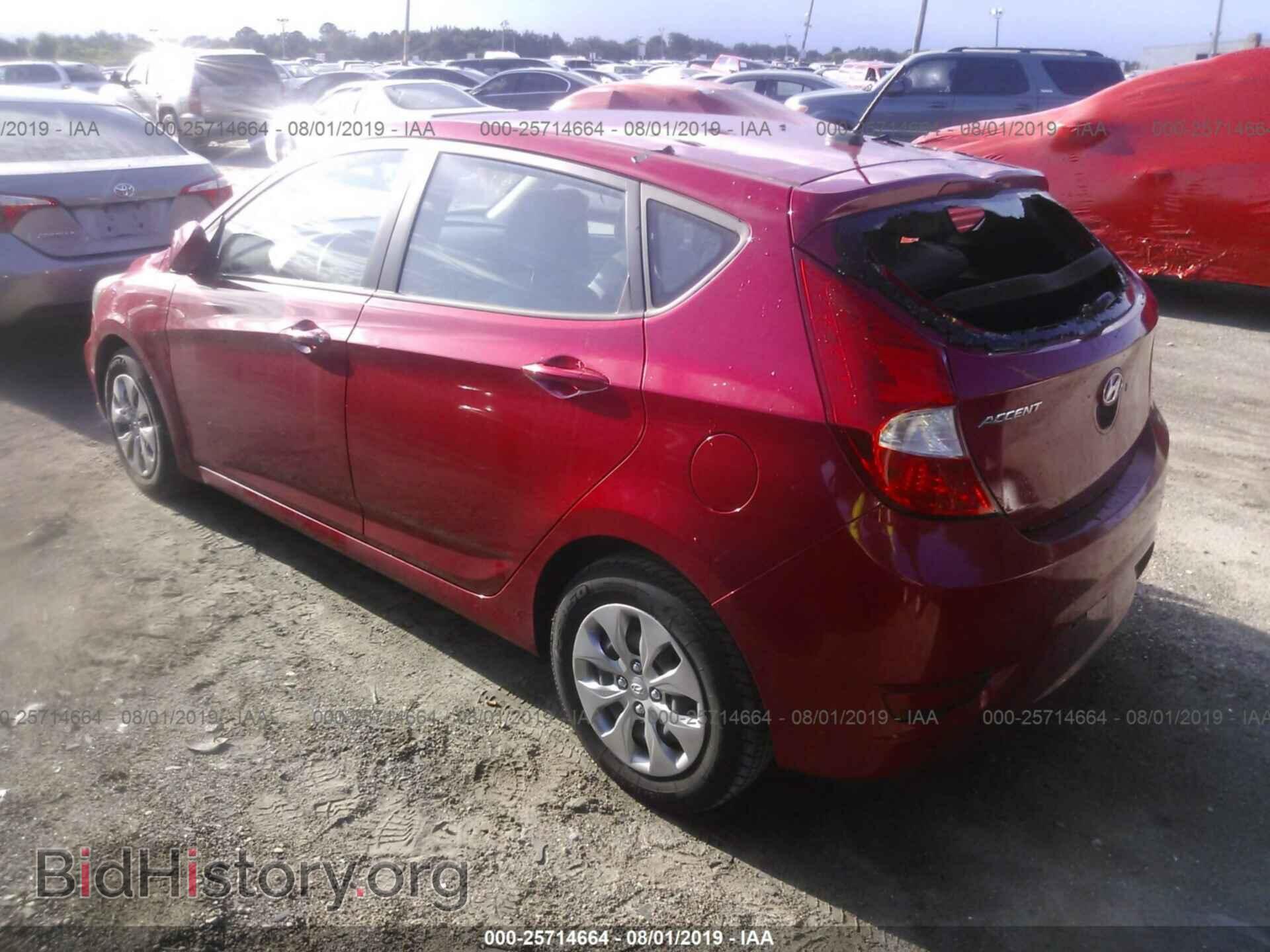 2017 HYUNDAI ACCENT - VIN: KMHCT5AE4HU298967 - Фото 3