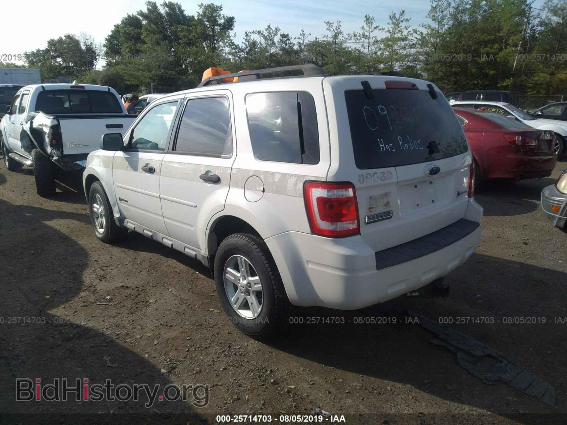 2009 FORD ESCAPE - VIN: 1FMCU59399KC19239 - Фото 3