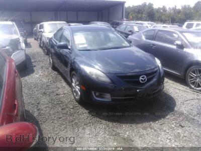 2012 Mazda 6 I, серый — VIN 1YVHZ8DH9C5M37634, IAAI
