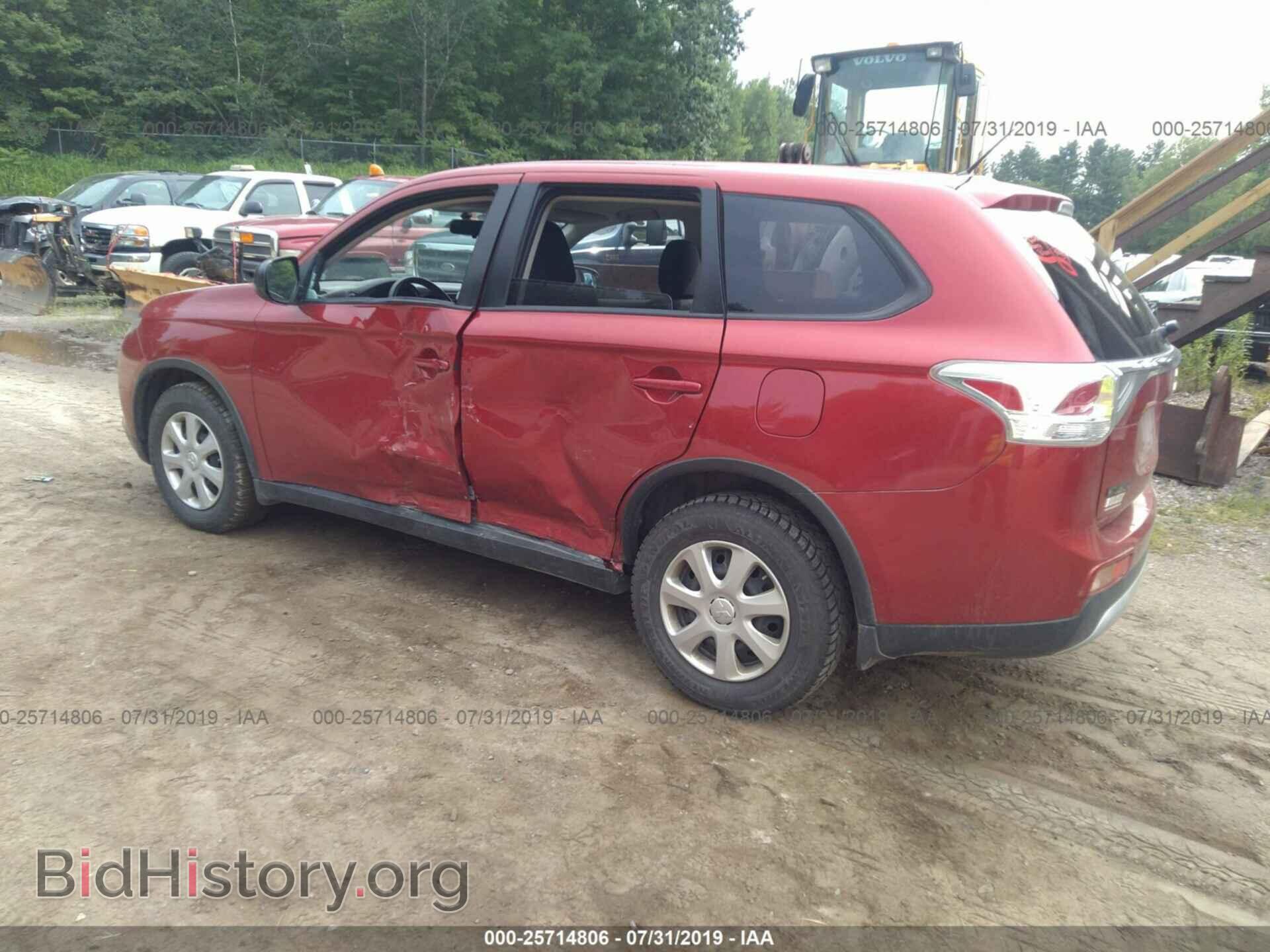 2015 MITSUBISHI OUTLANDER - VIN: JA4AD2A31FZ007695 - Фото 3