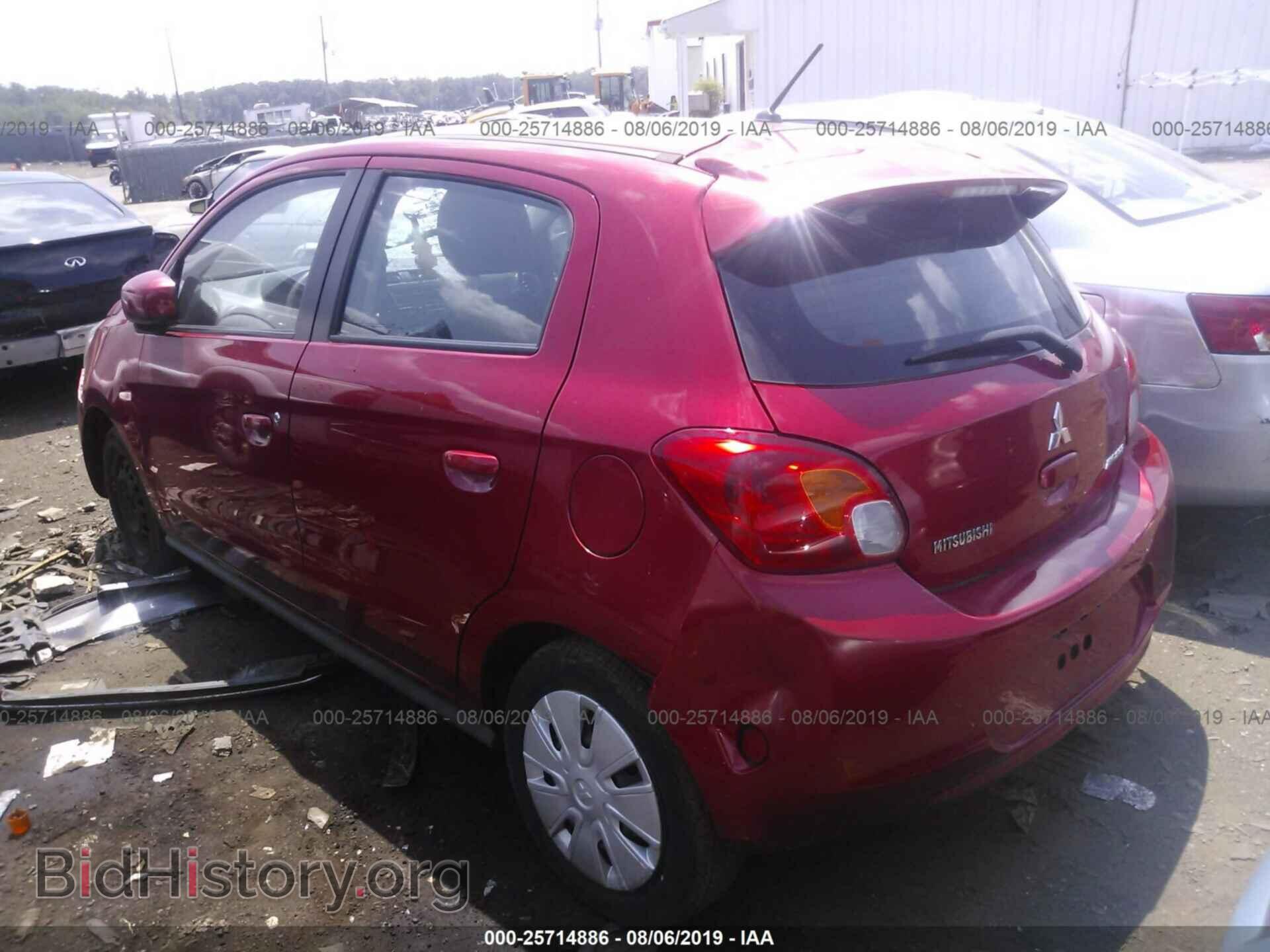 2015 MITSUBISHI MIRAGE - VIN: ML32A3HJ2FH001166 - Фото 3