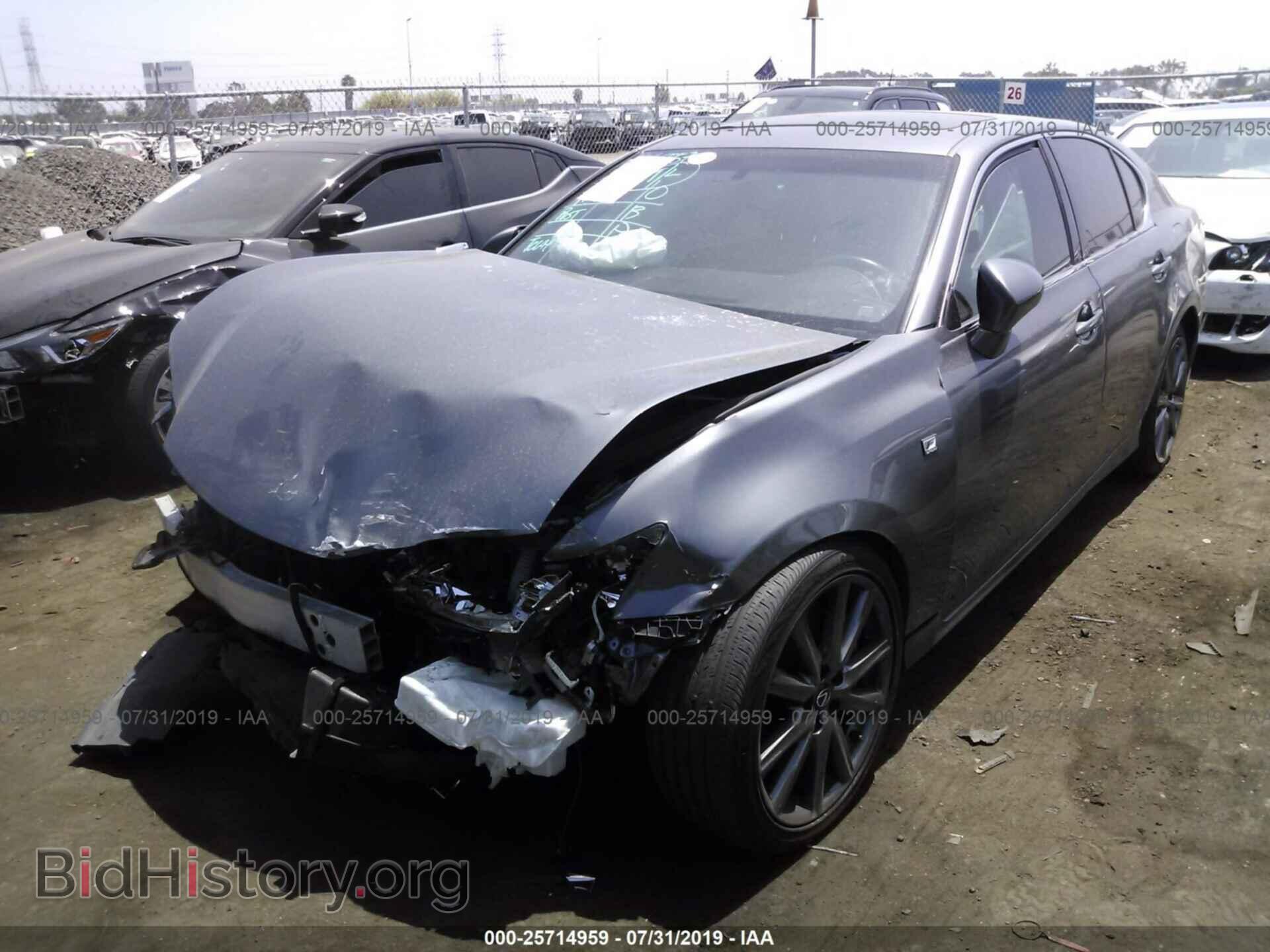 2014 LEXUS GS - VIN: JTHBE1BL5E5033723 - Photo 2