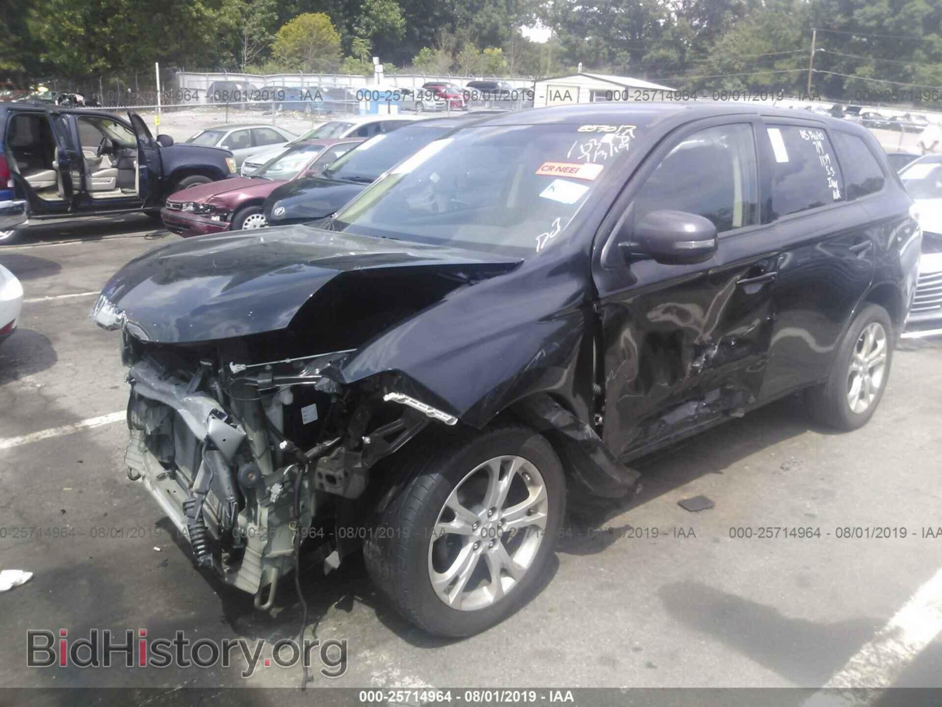 2014 MITSUBISHI OUTLANDER - VIN: JA4AZ3A35EZ002649 - Фото 2