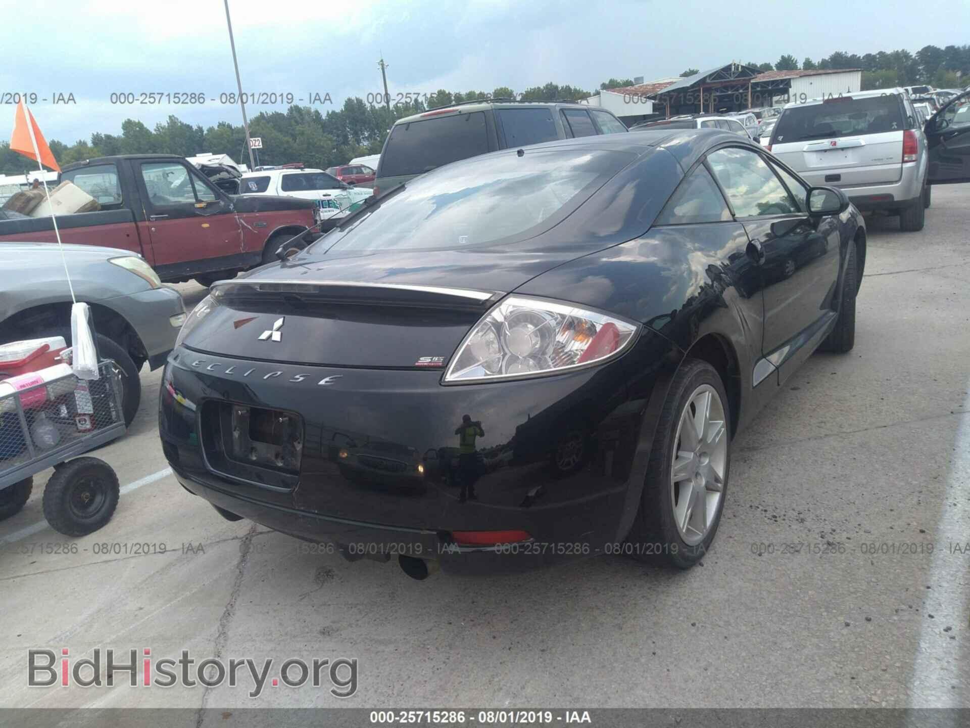 2007 MITSUBISHI ECLIPSE - VIN: 4A3AK64F57E065355 - Фото 4