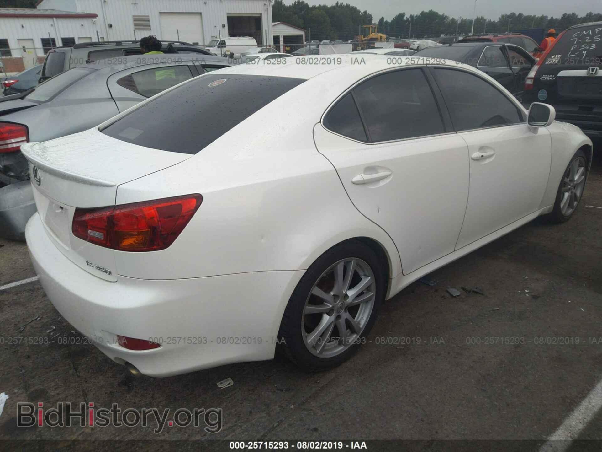 2006 LEXUS IS - VIN: JTHBE262362006384 - Фото 4