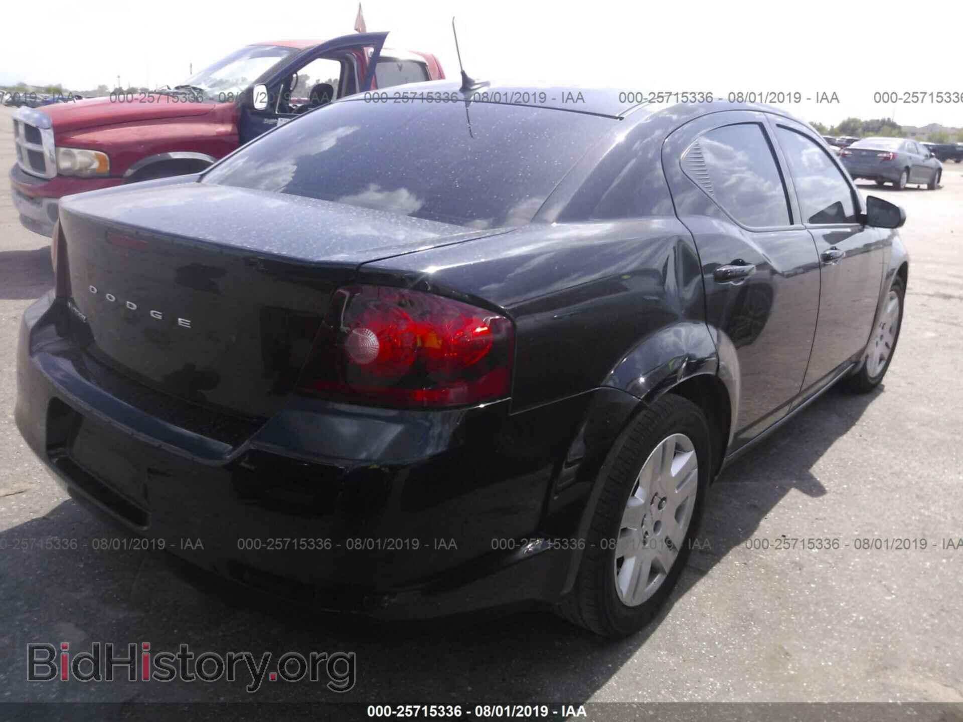 2013 DODGE AVENGER - VIN: 1C3CDZAB7DN755715 - Фото 4