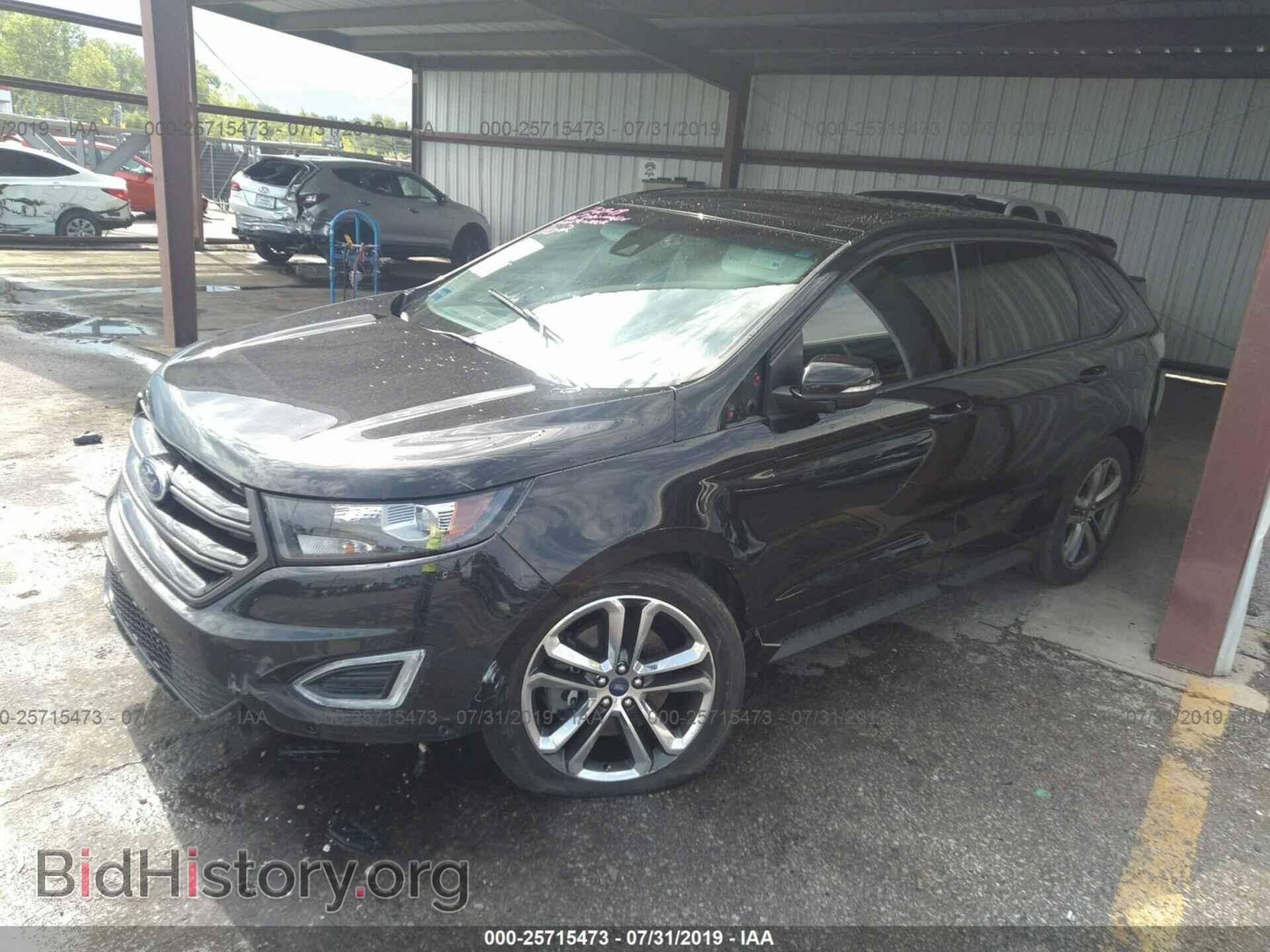 2015 FORD EDGE - VIN: 2FMPK4AP2FBB12555 - Фото 2