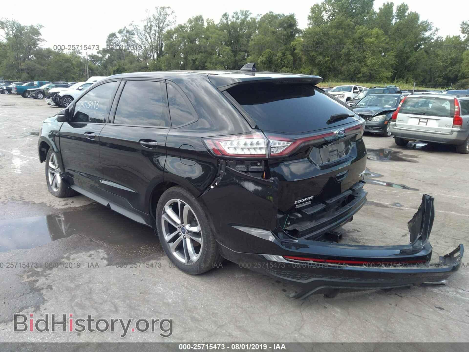 2015 FORD EDGE - VIN: 2FMPK4AP2FBB12555 - Фото 3