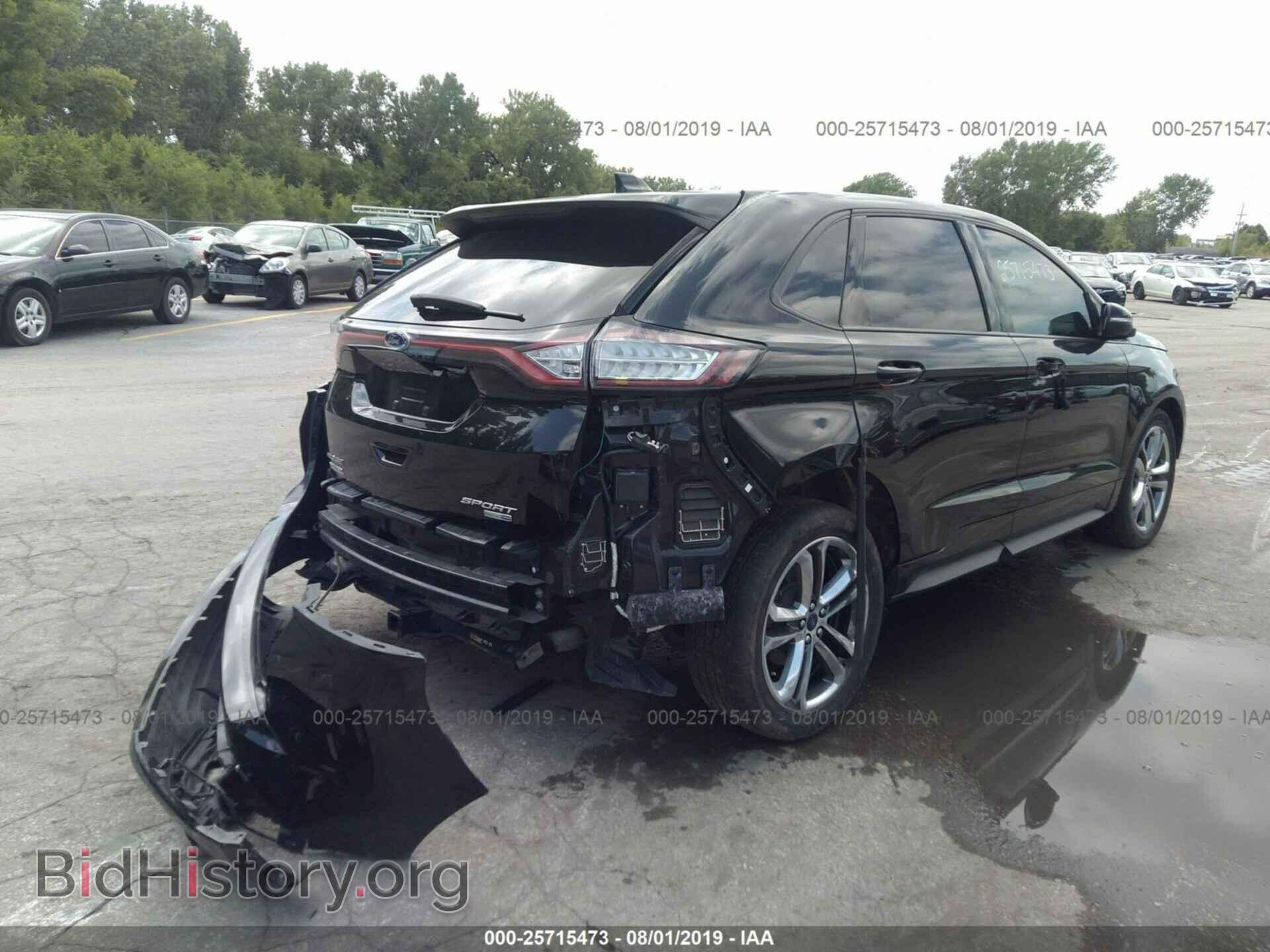 2015 FORD EDGE - VIN: 2FMPK4AP2FBB12555 - Фото 4