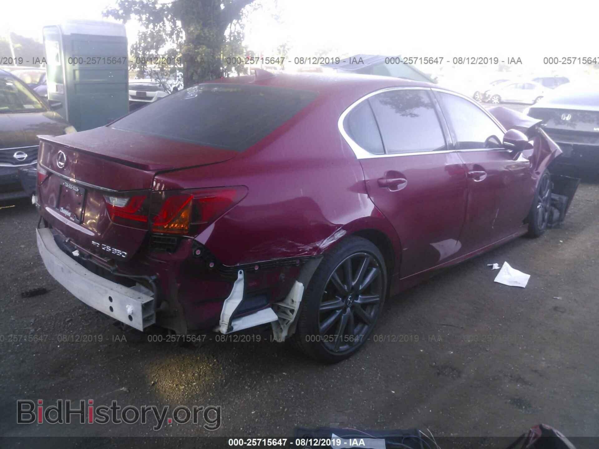 2015 LEXUS GS - VIN: JTHCE1BL8FA005007 - Фото 4