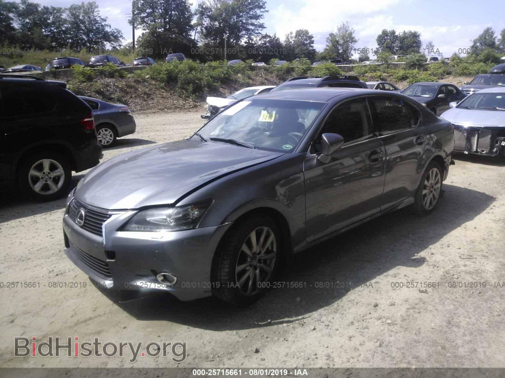 2013 LEXUS GS - VIN: JTHCE1BL2D5017014 - Photo 2