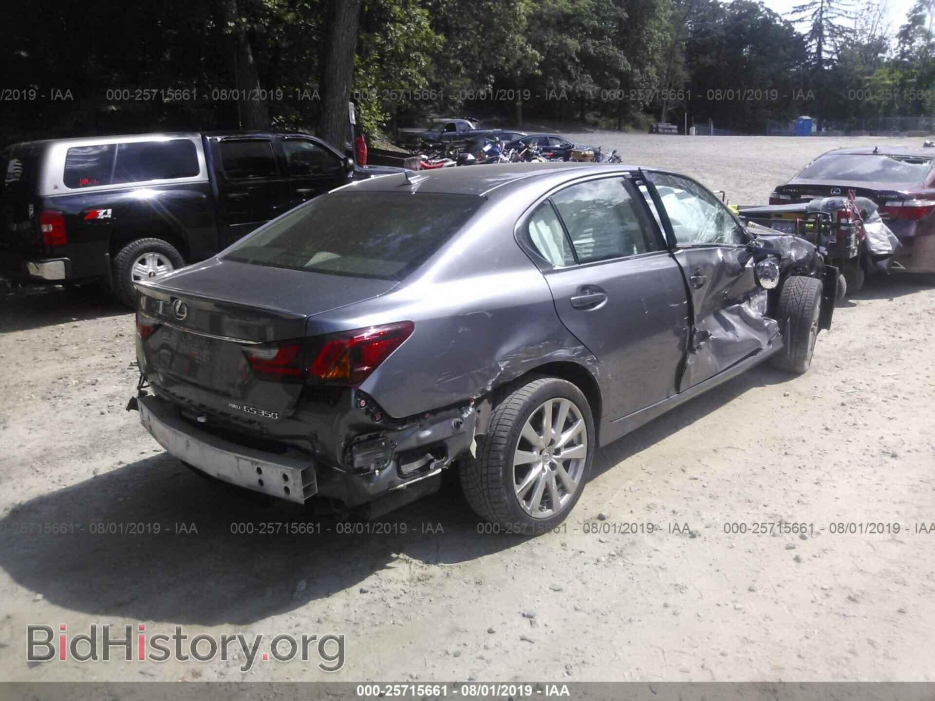 2013 LEXUS GS - VIN: JTHCE1BL2D5017014 - Photo 4