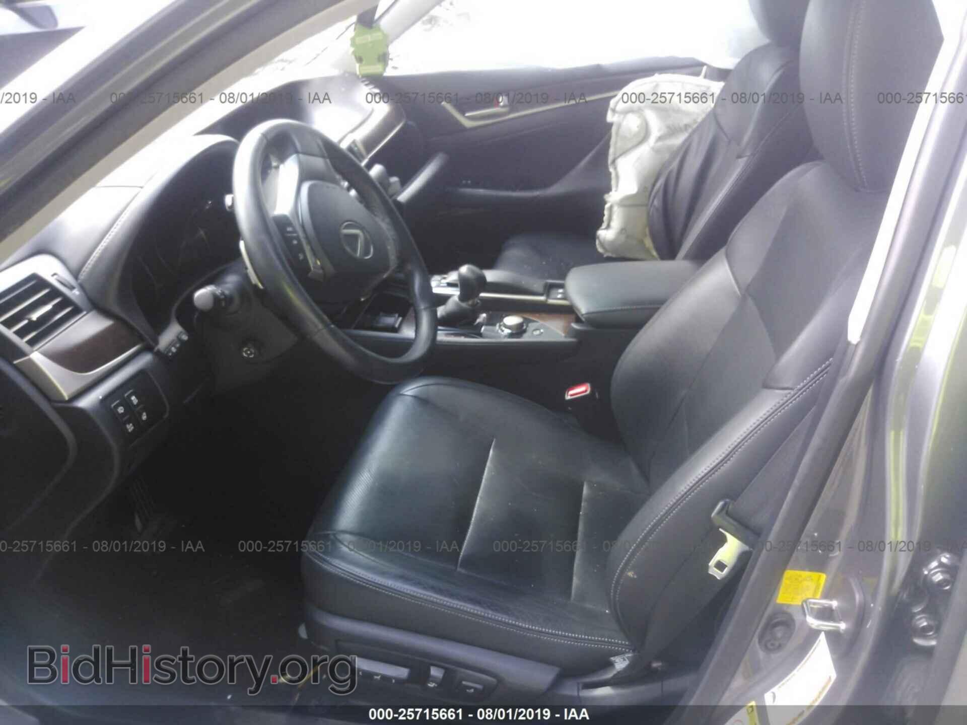 2013 LEXUS GS - VIN: JTHCE1BL2D5017014 - Photo 5