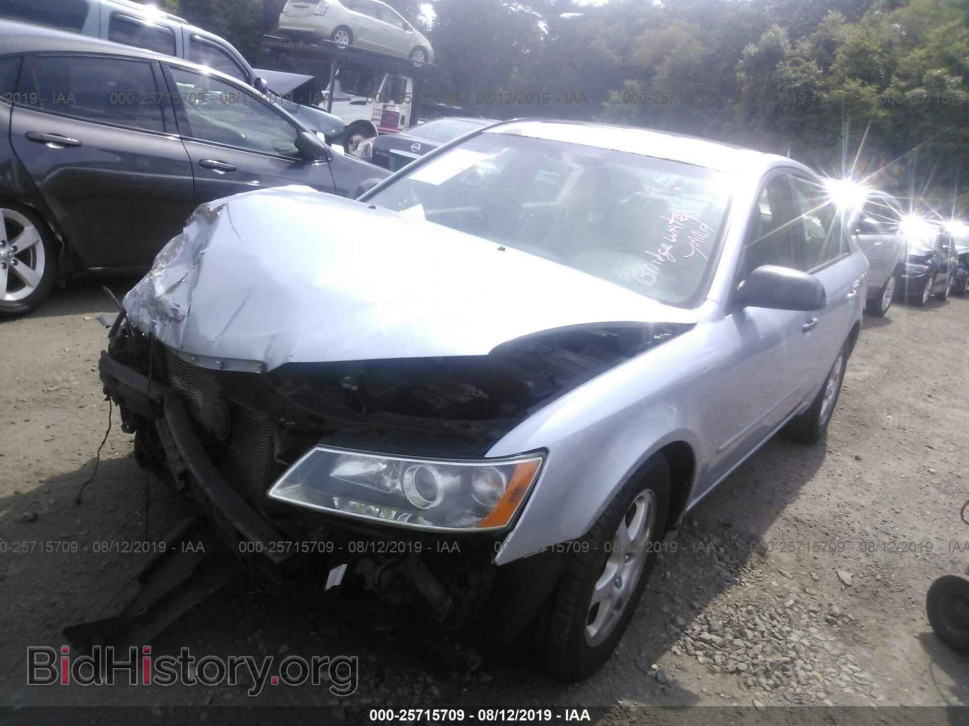 2007 HYUNDAI SONATA - VIN: 5NPEU46F07H168232 - Фото 2