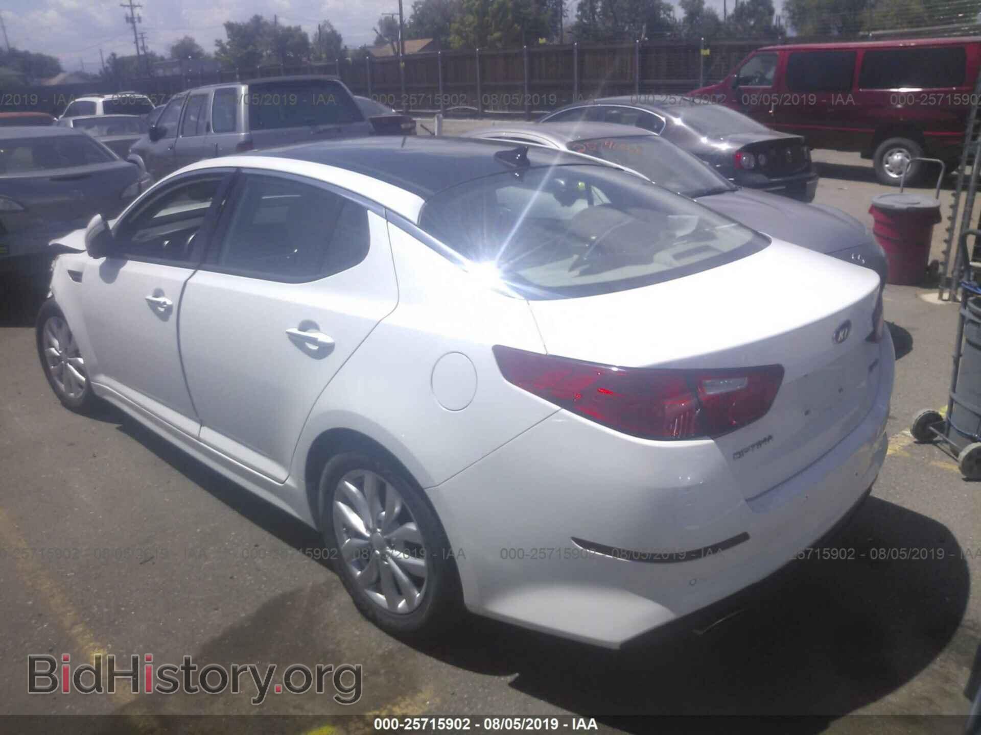 2015 KIA OPTIMA - VIN: 5XXGN4A78FG354973 - Photo 3