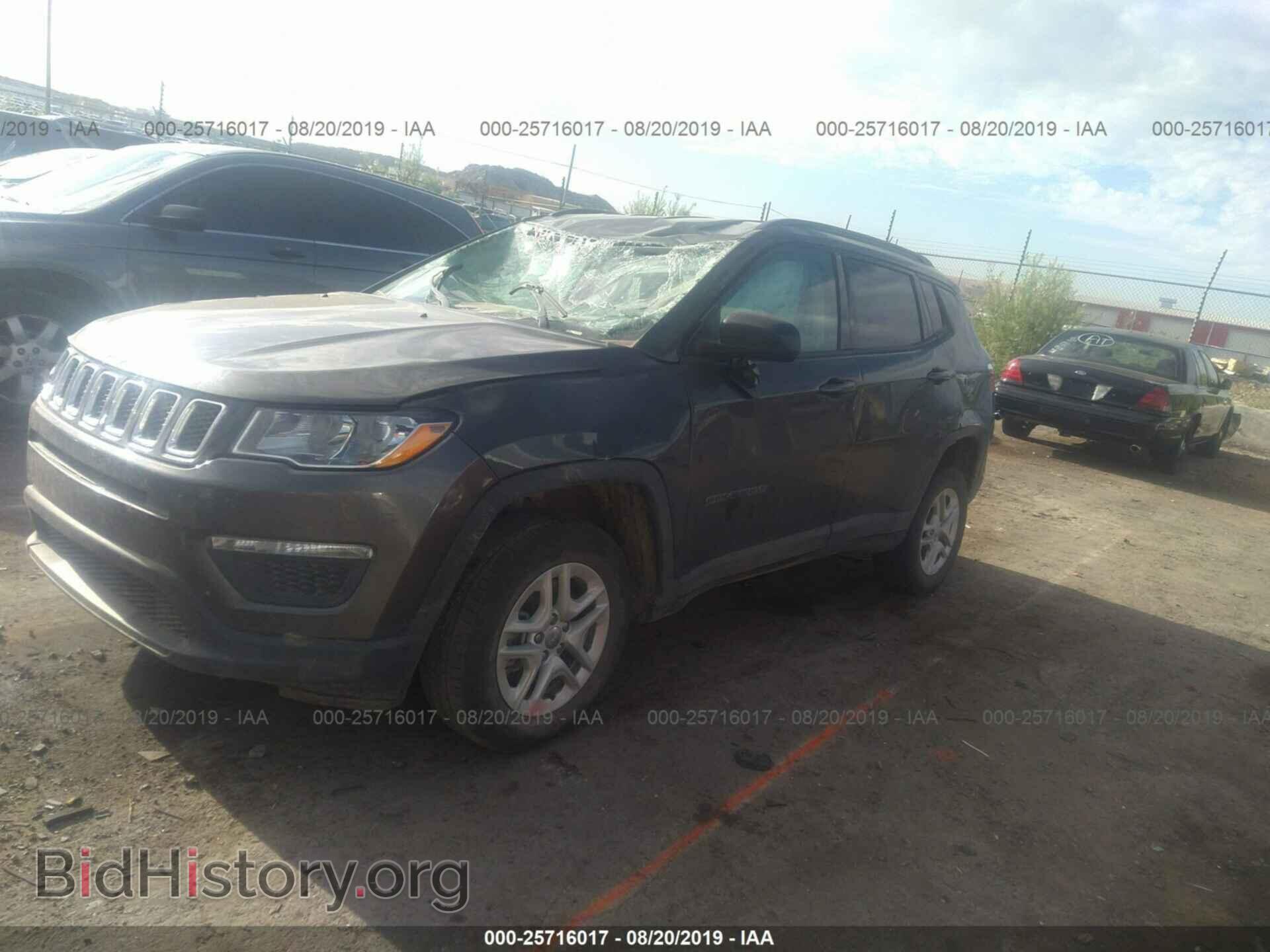 2018 JEEP COMPASS - VIN: 3C4NJDAB9JT436960 - Фото 2