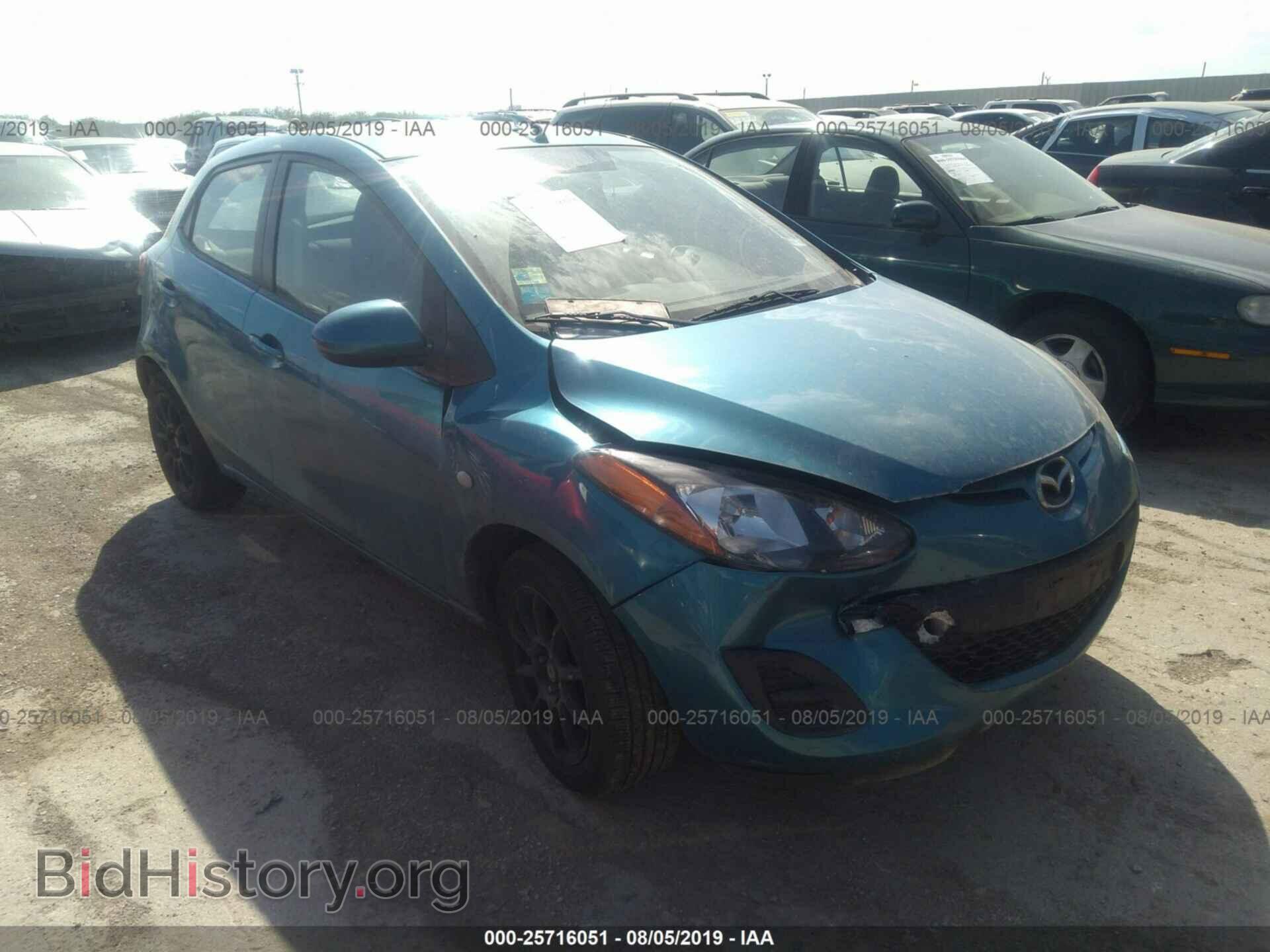 Photo JM1DE1KY3C0149695 - MAZDA MAZDA2 2012