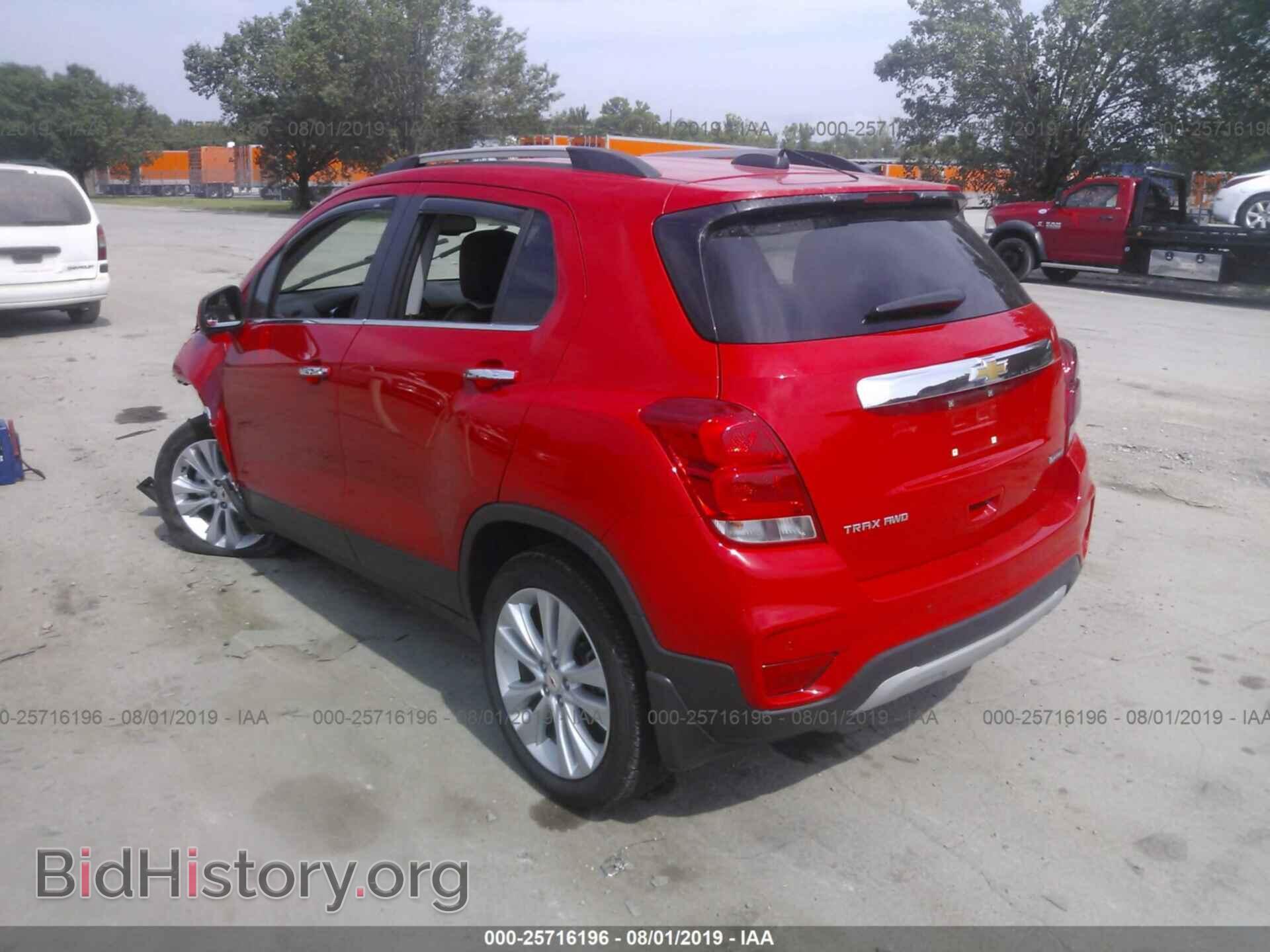 2017 CHEVROLET TRAX - VIN: 3GNCJRSB7HL201610 - Фото 3