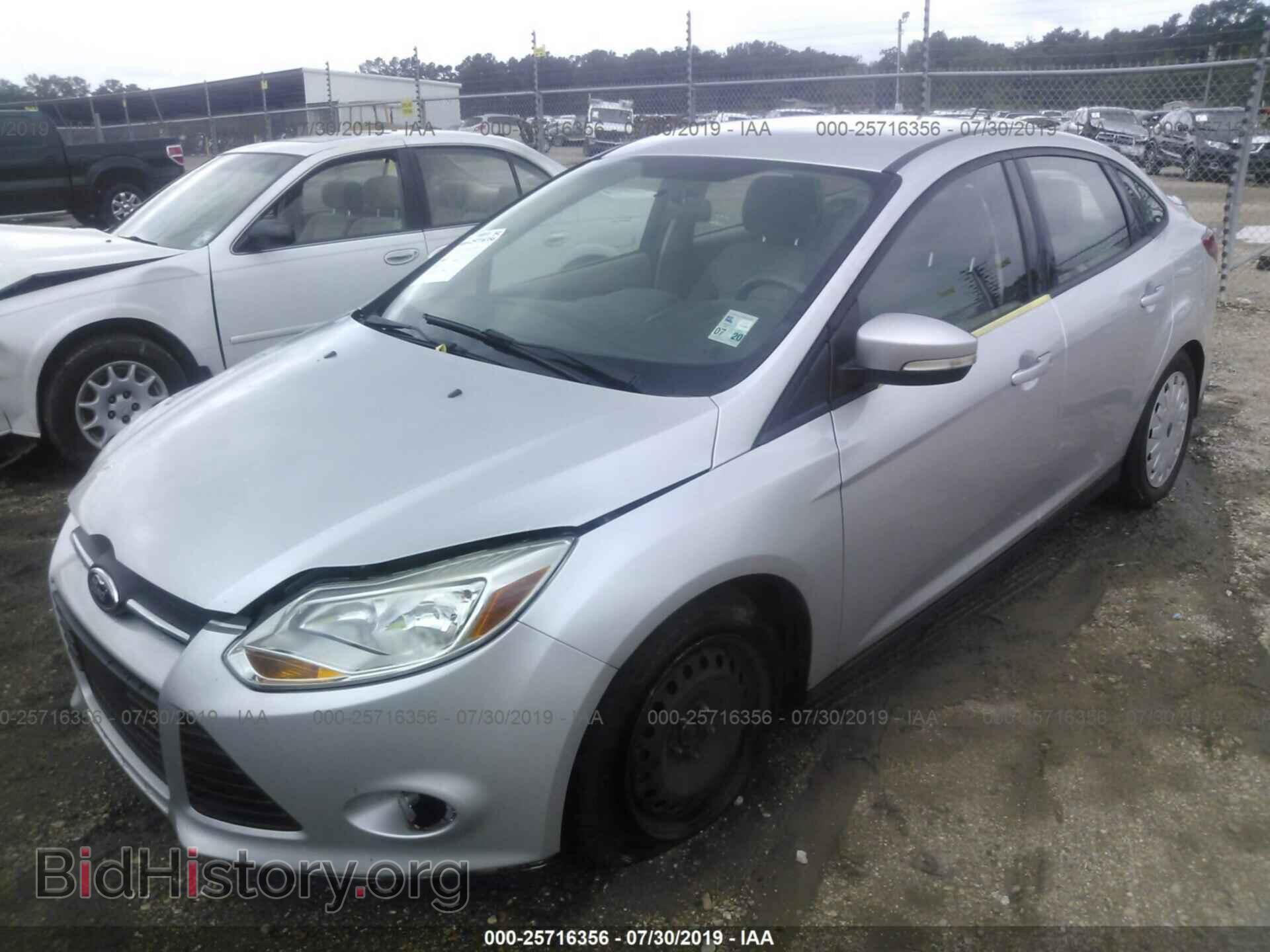 2014 FORD FOCUS - VIN: 1FADP3F26EL351644 - Фото 2