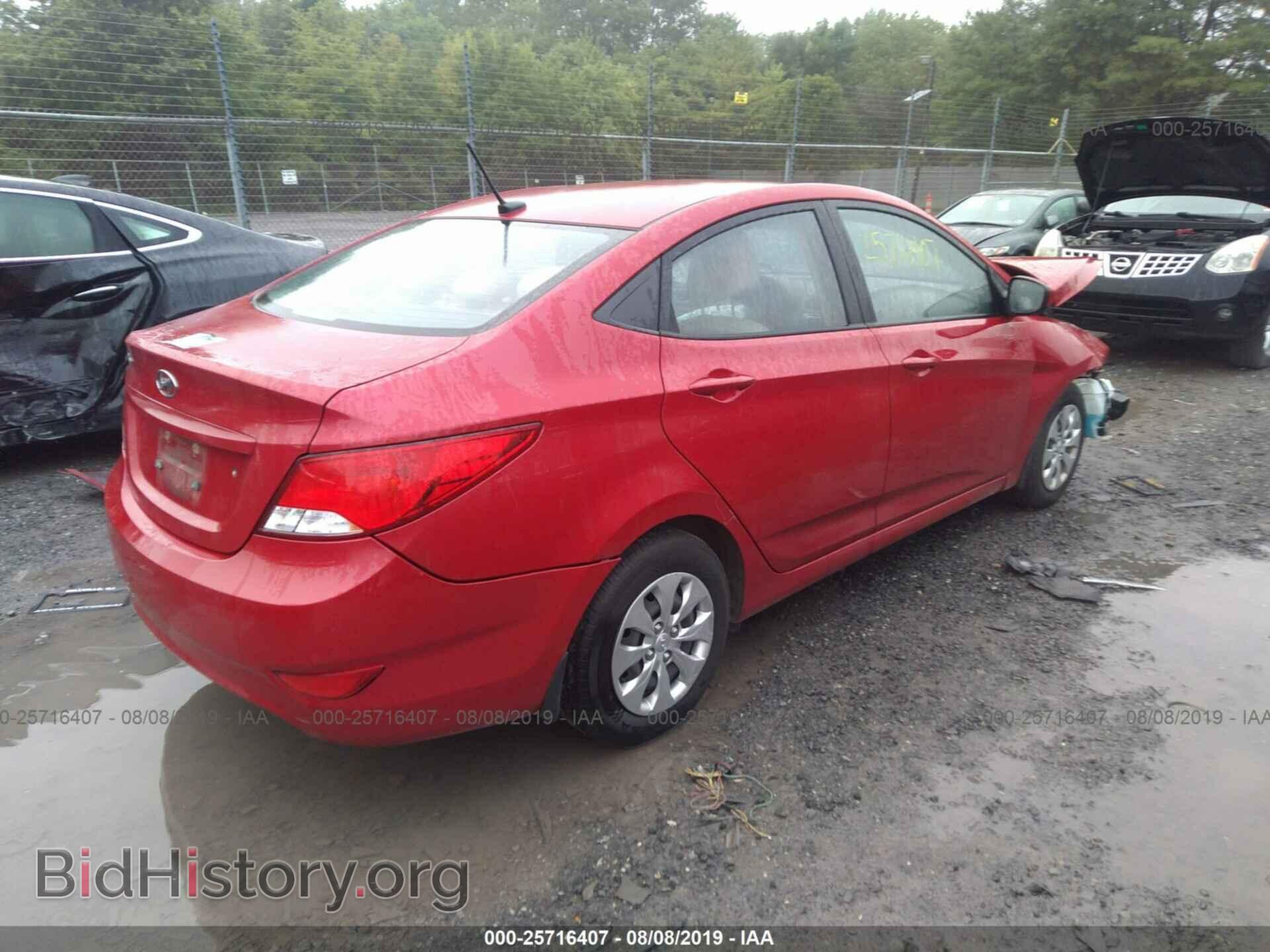 2016 HYUNDAI ACCENT - VIN: KMHCT4AE2GU016902 - Фото 4