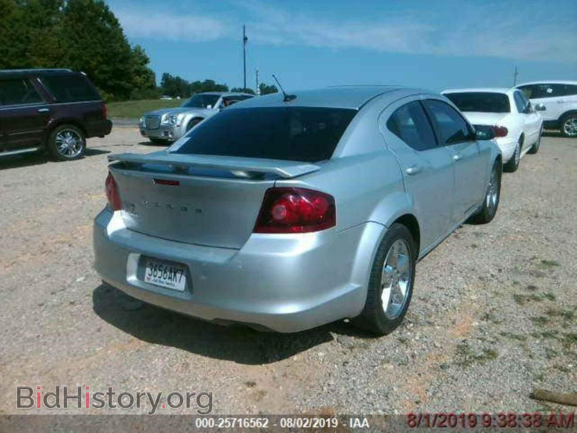 2012 DODGE AVENGER - VIN: 1C3CDZAB1CN252308 - Photo 2