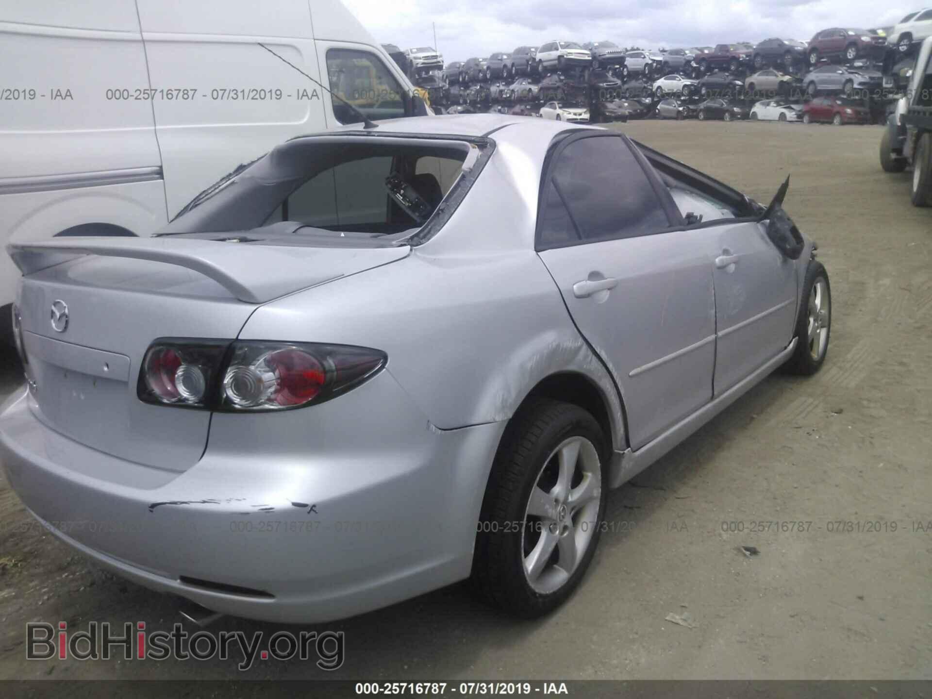 2007 MAZDA 6 - VIN: 1YVHP80C175M50500 - Фото 4