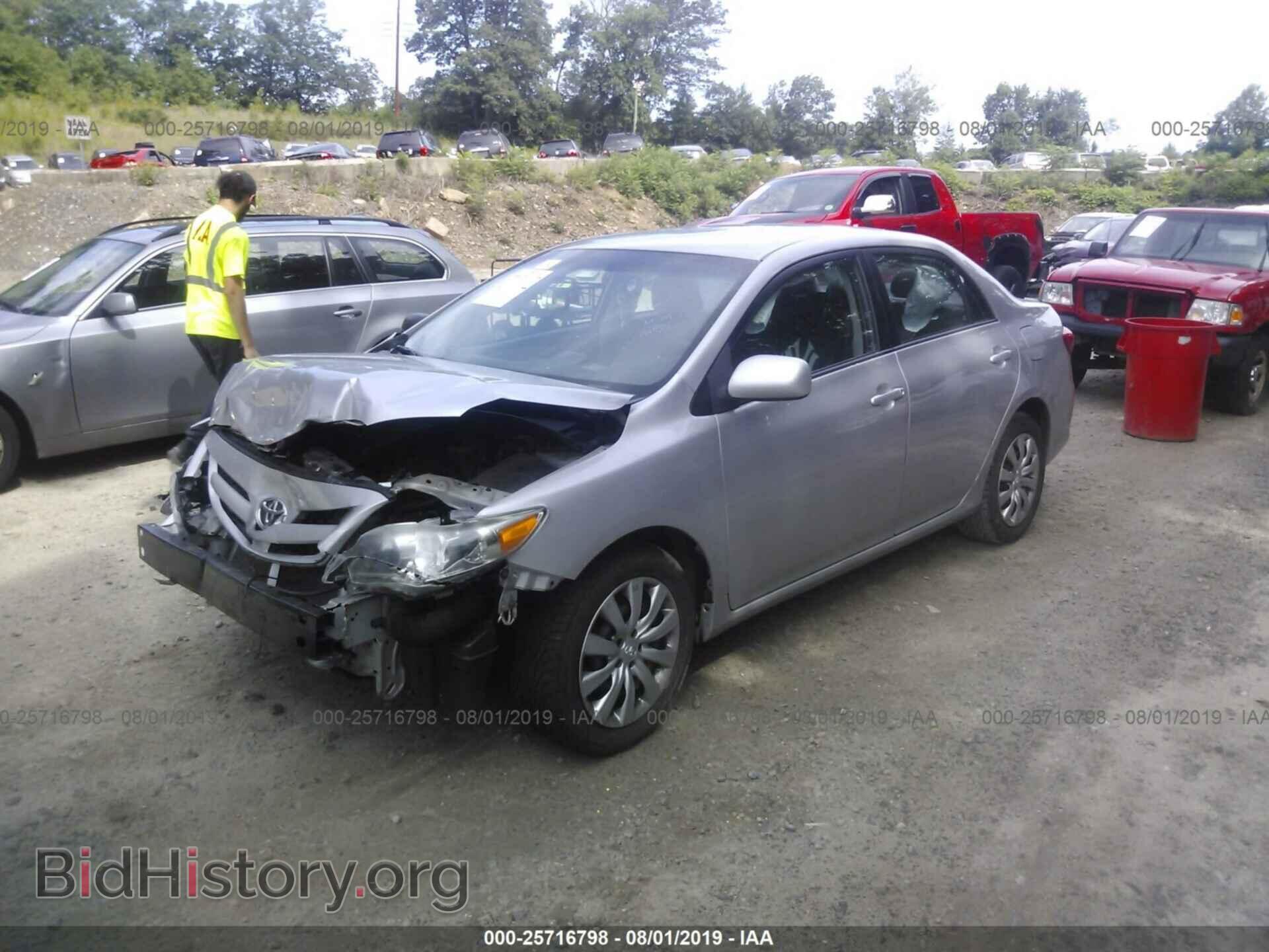 2012 TOYOTA COROLLA - VIN: 2T1BU4EE4CC853469 - Фото 2