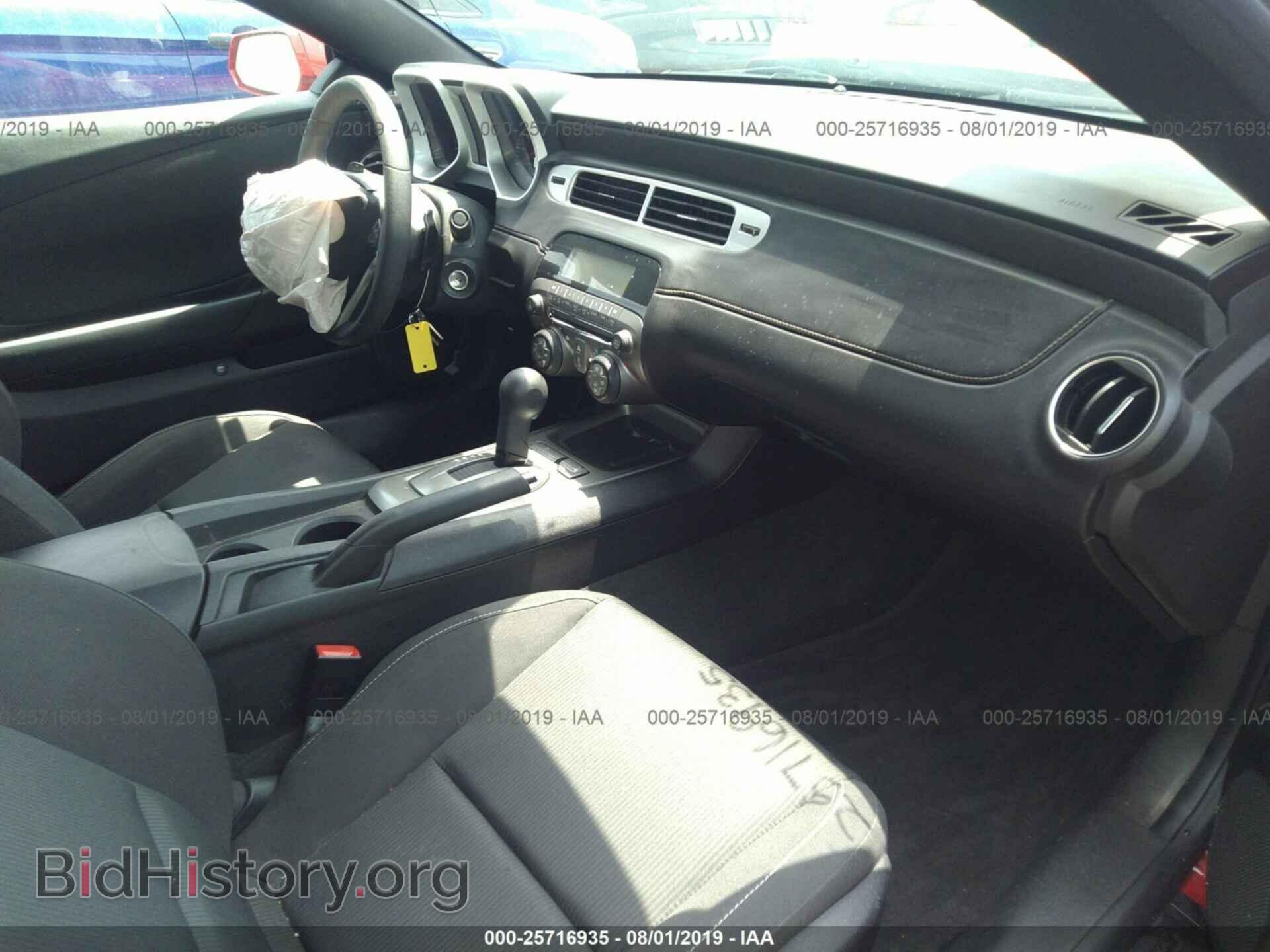 2012 CHEVROLET CAMARO - VIN: 2G1FB3D33C9119190 - Фото 5