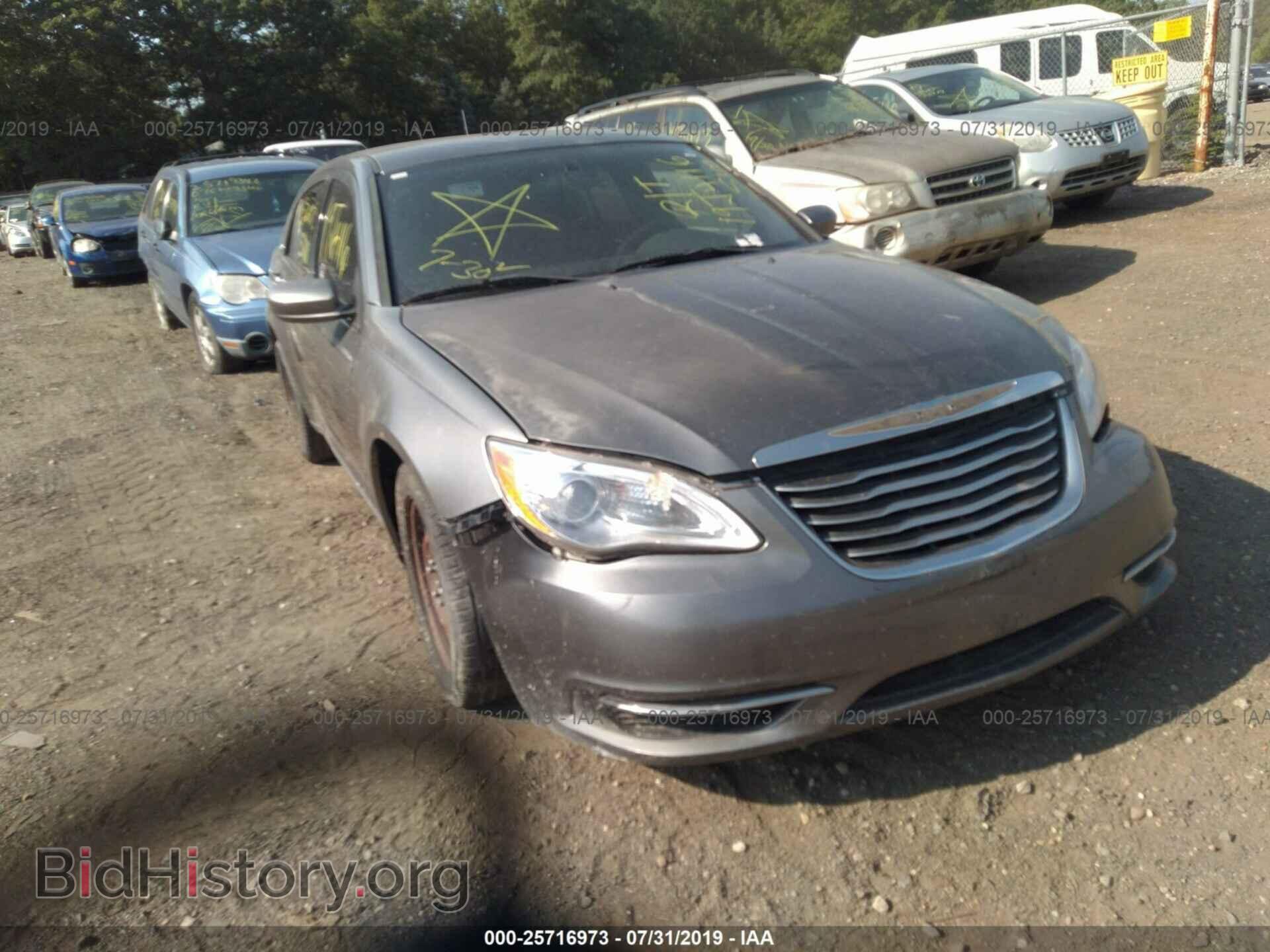 Фотография 1C3CCBAB0CN244744 - CHRYSLER 200 2012