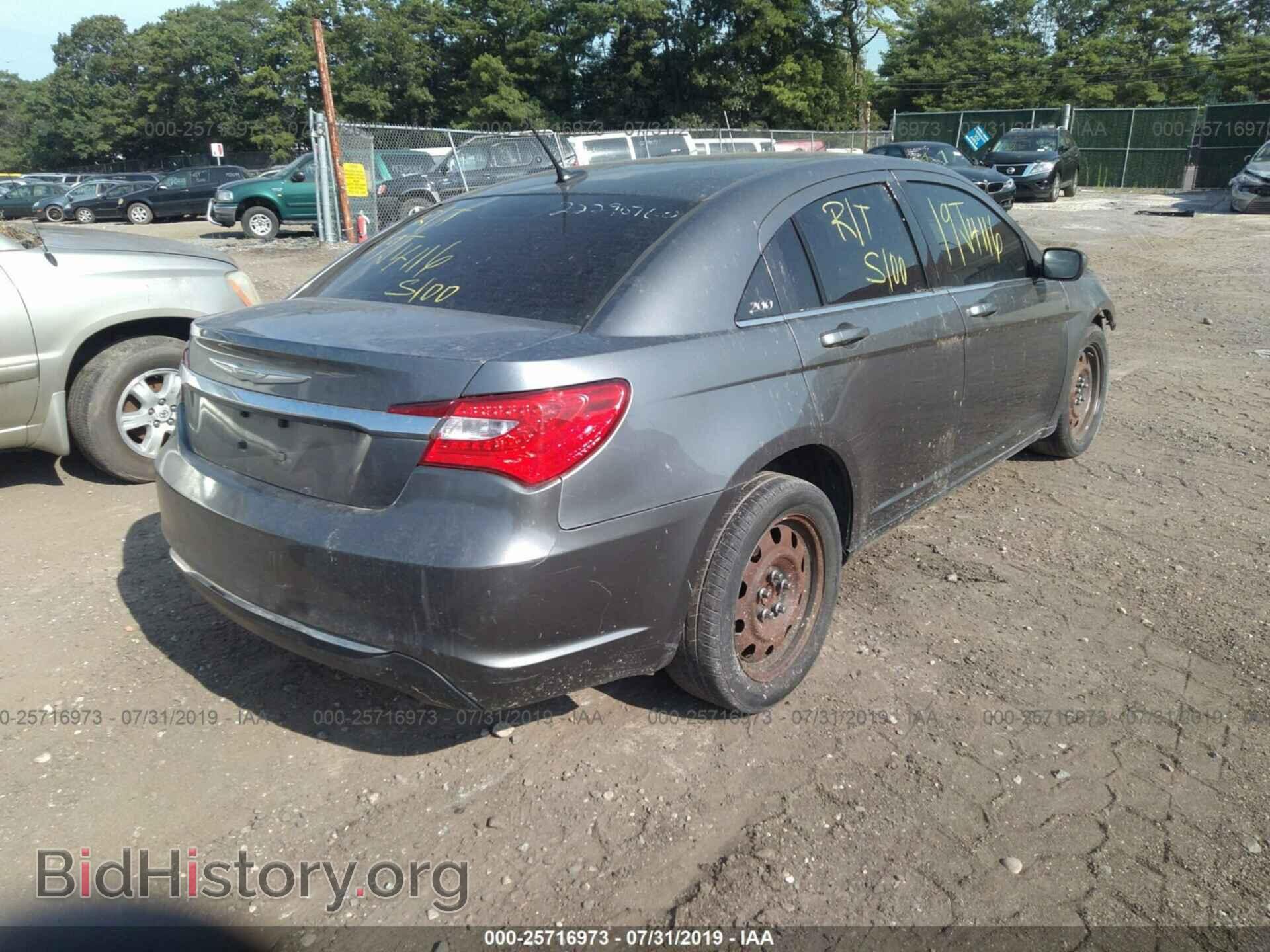 2012 CHRYSLER 200 - VIN: 1C3CCBAB0CN244744 - Фото 4