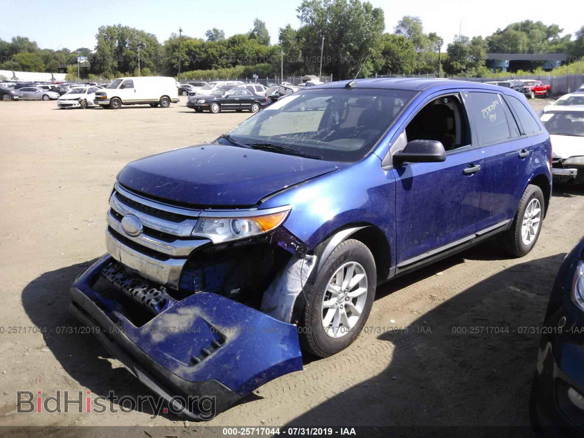 2013 FORD EDGE - VIN: 2FMDK3GC7DBB64911 - Photo 2
