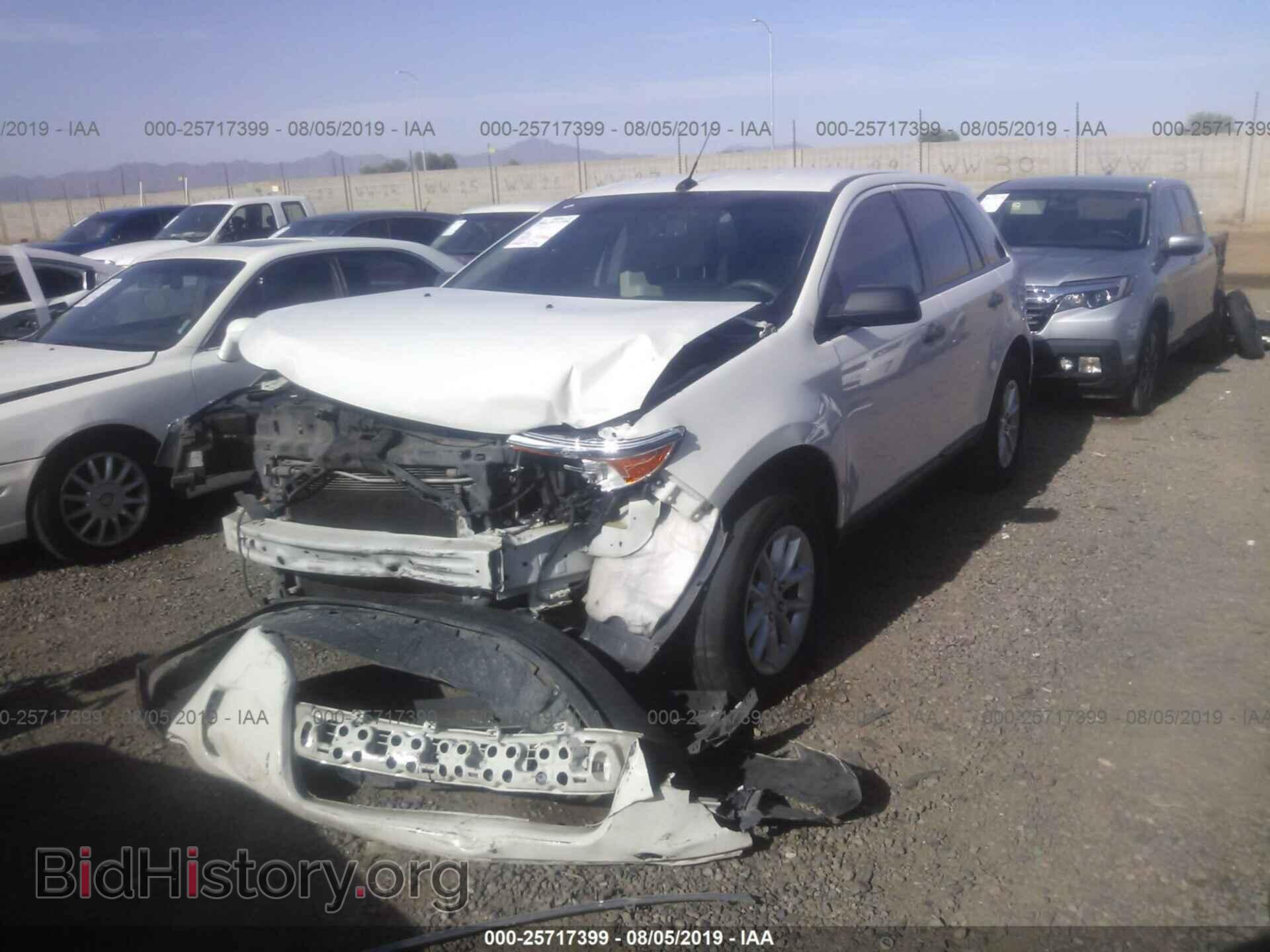 2013 FORD EDGE - VIN: 2FMDK3GC3DBC54735 - Фото 2