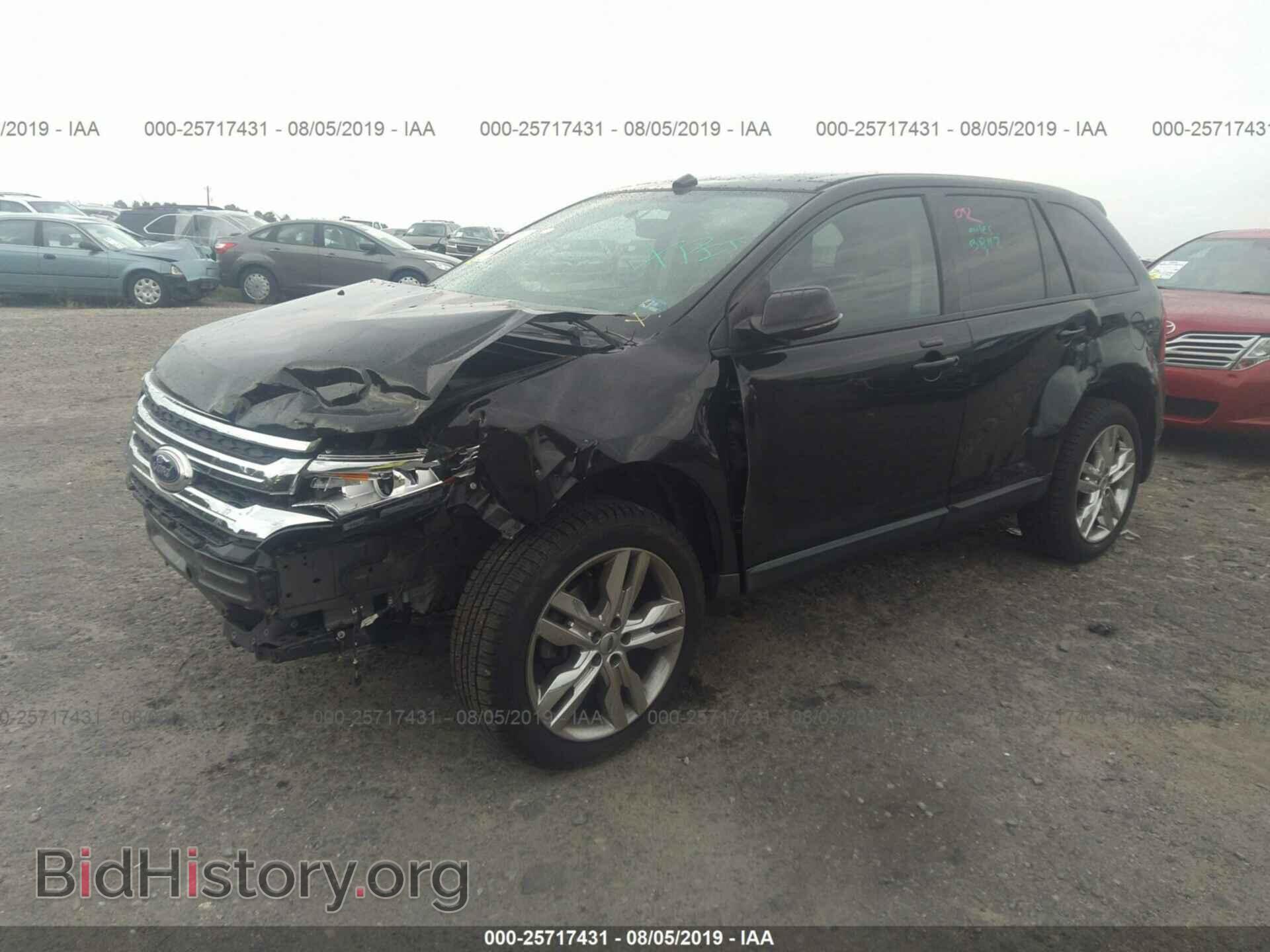 2014 FORD EDGE - VIN: 2FMDK4JC4EBB33647 - Фото 2