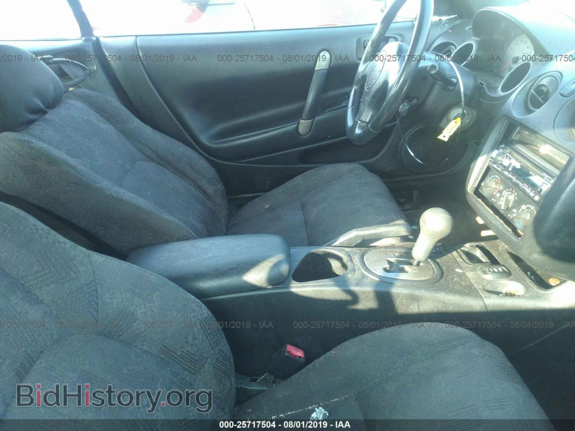 2002 MITSUBISHI ECLIPSE - VIN: 4A3AE45G52E104795 - Фото 5
