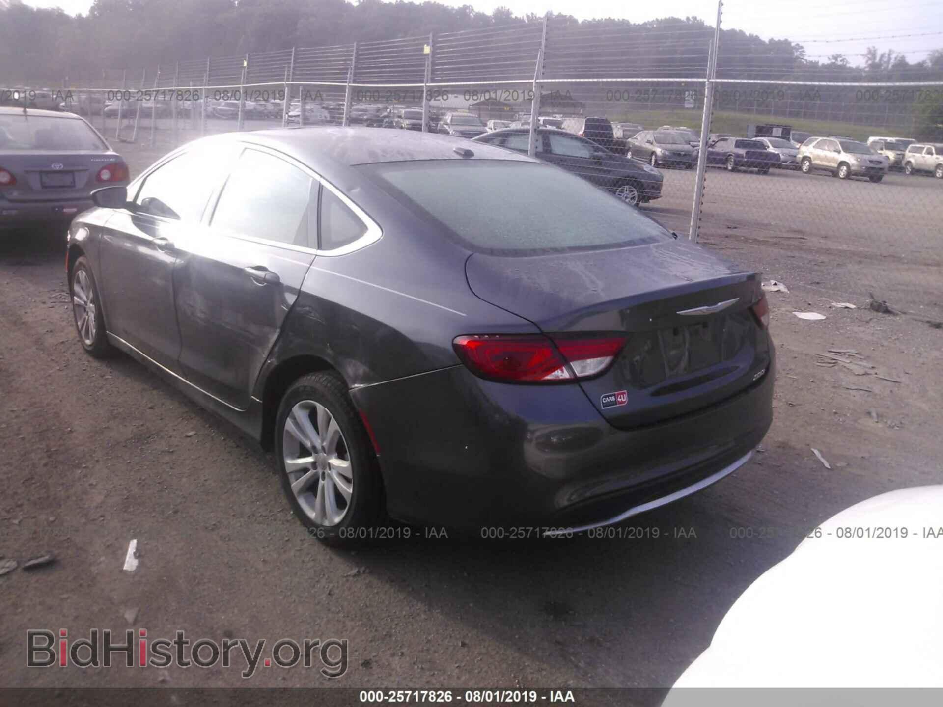 2015 CHRYSLER 200 - VIN: 1C3CCCAB2FN732331 - Фото 3