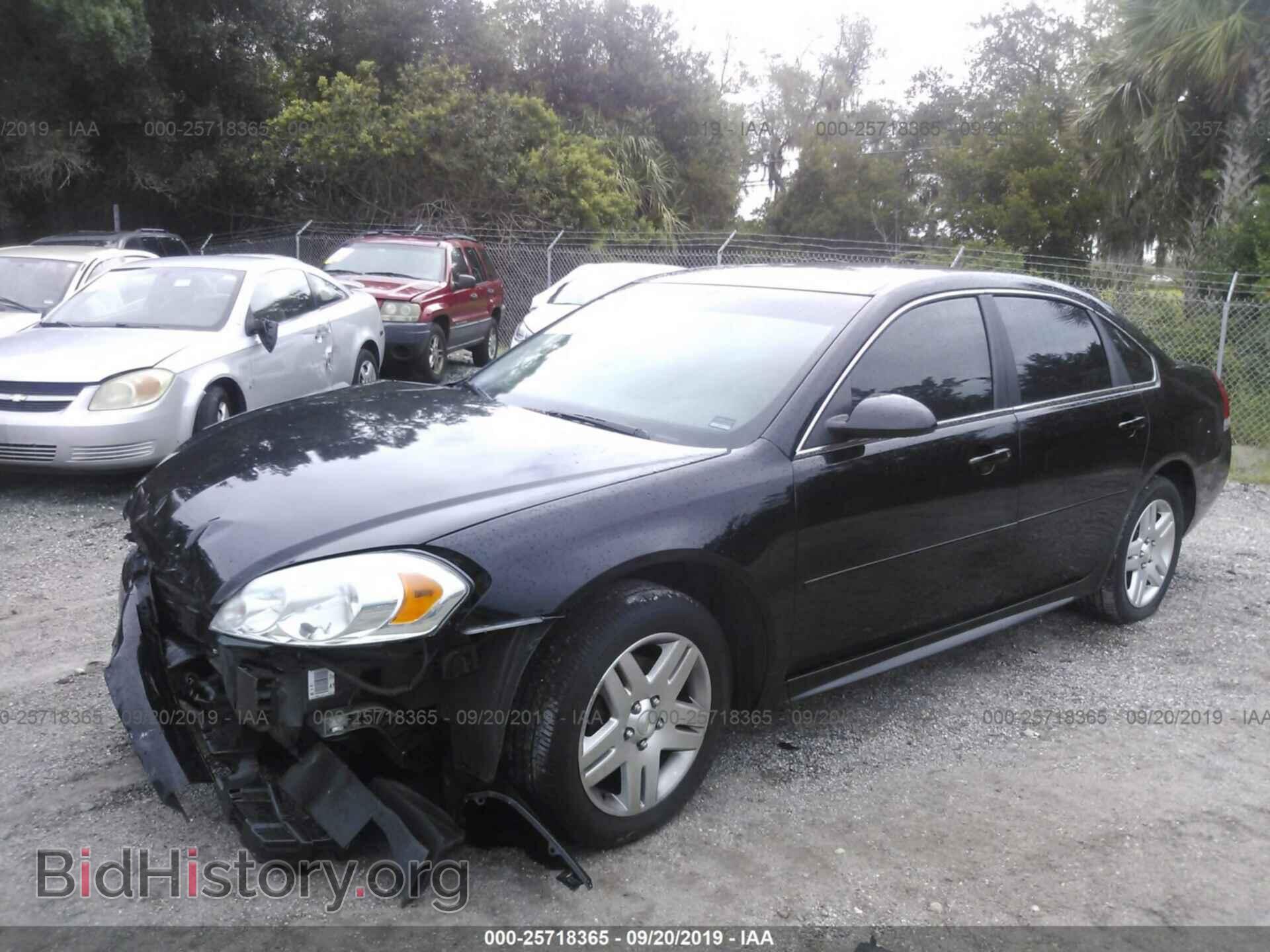 2013 CHEVROLET IMPALA - VIN: 2G1WG5E36D1152387 - Фото 2