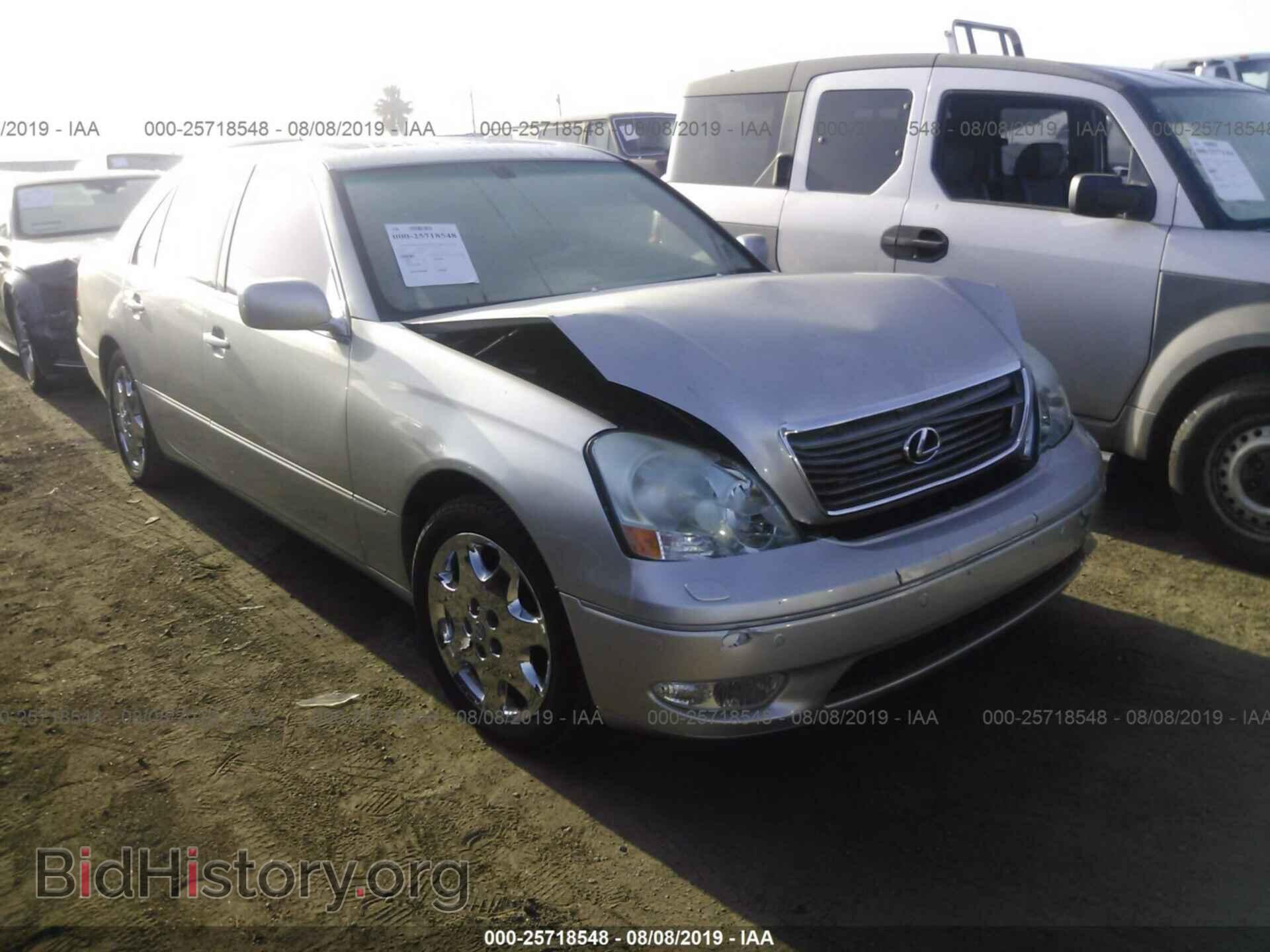 Photo JTHBN30F110051927 - LEXUS LS 2001