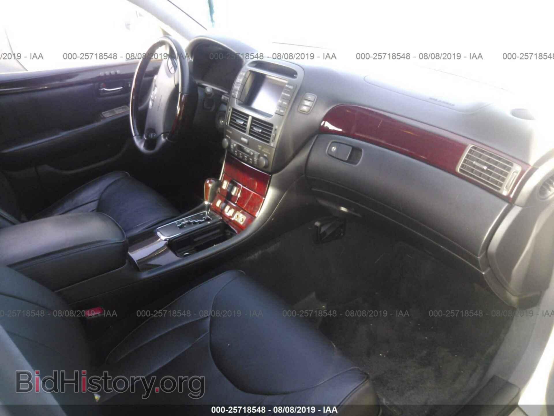 2001 LEXUS LS - VIN: JTHBN30F110051927 - Фото 5
