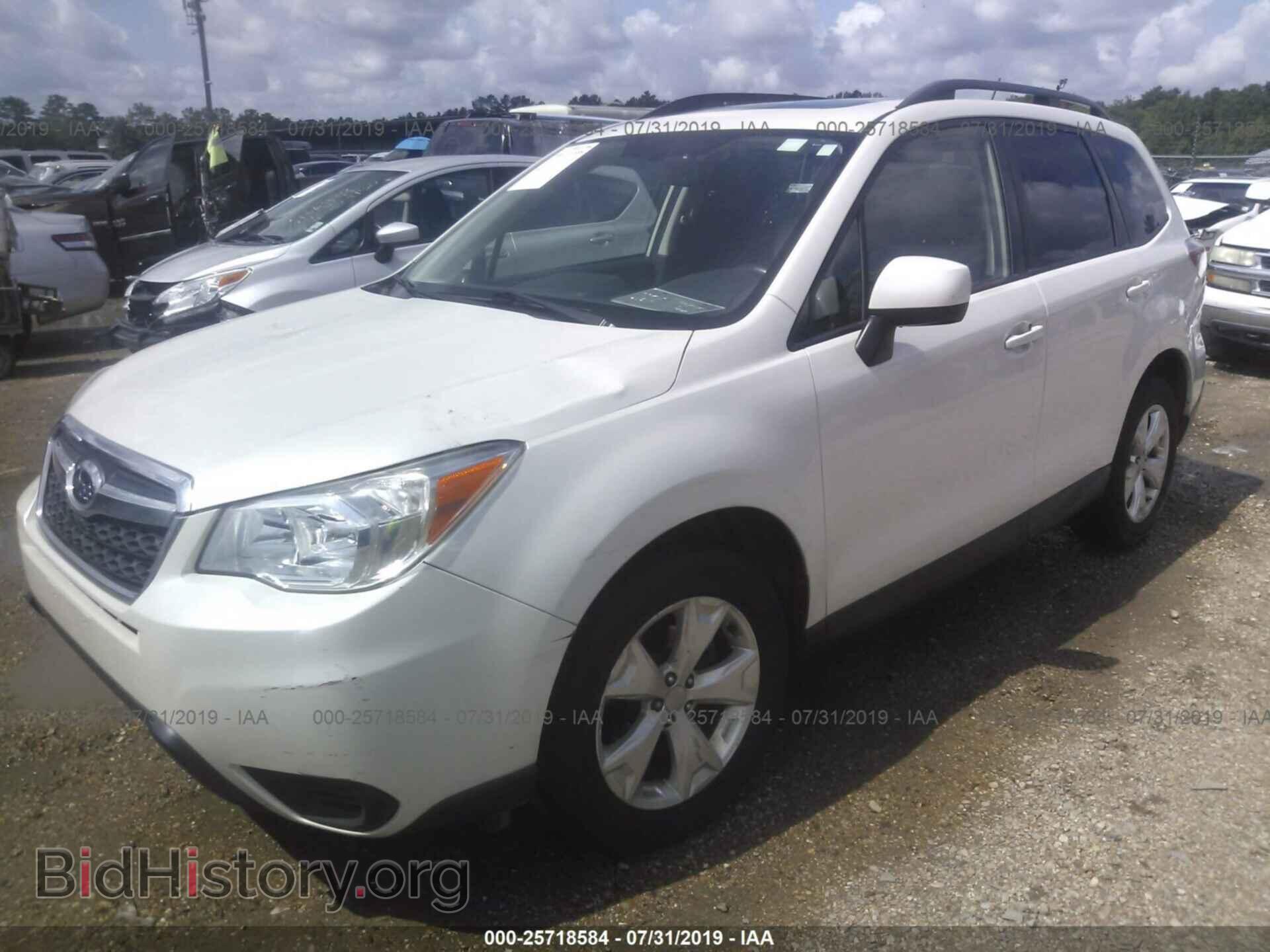 2014 SUBARU FORESTER - VIN: JF2SJADC0EH456123 - Фото 2